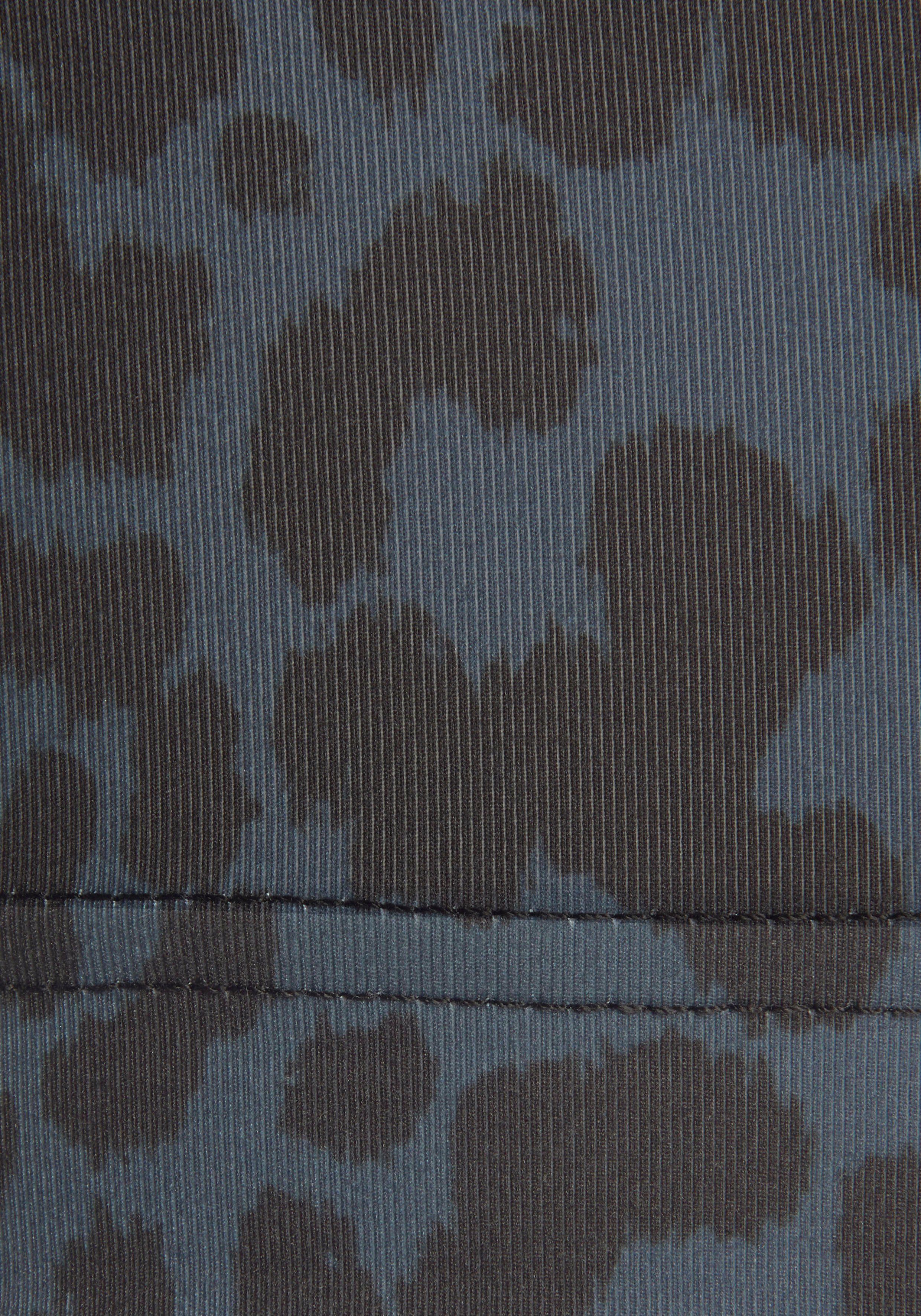active by Lascana Functioneel shirt met luipaardmotief en brede schouderbandjes