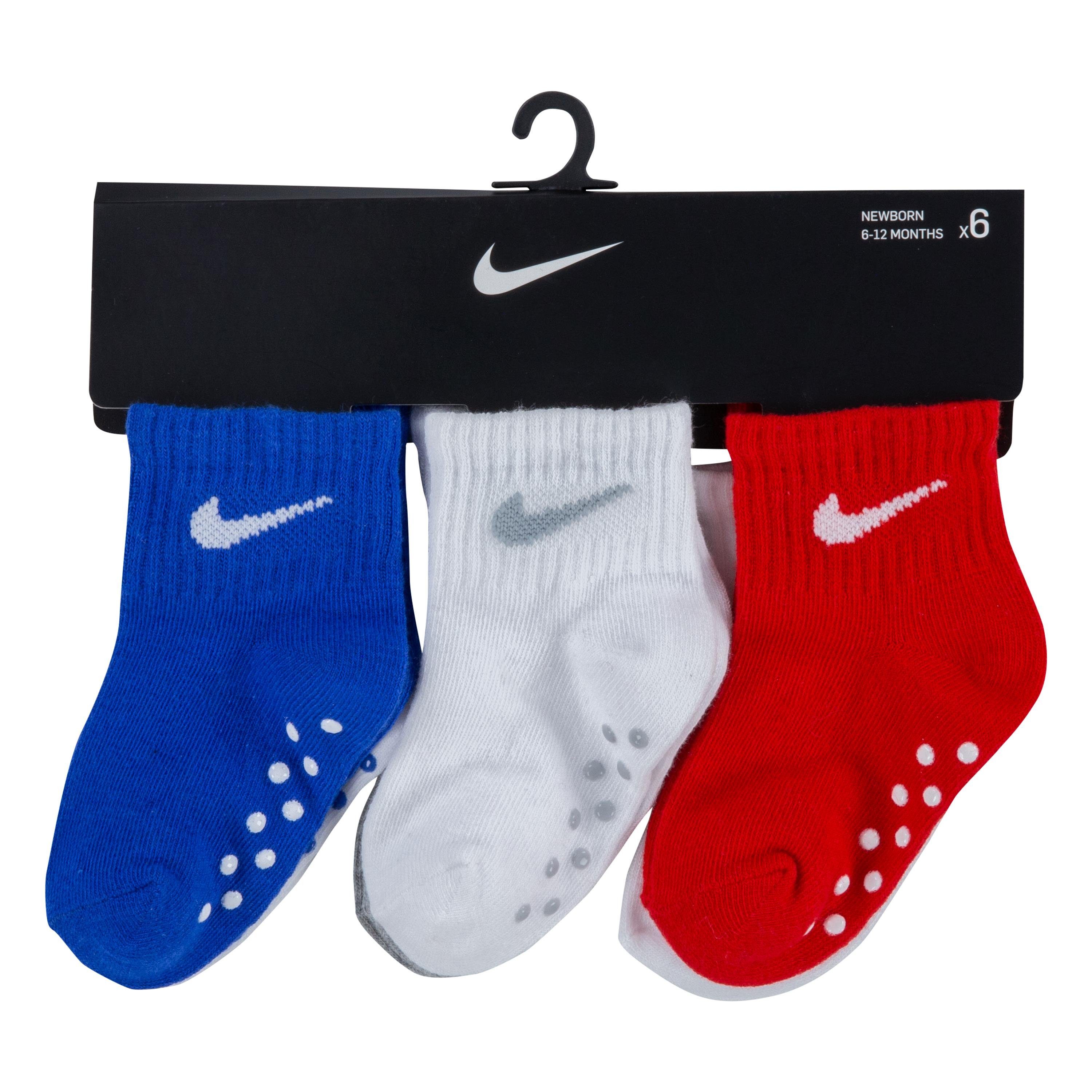 Nike Sportswear ABS-sokken POP COLOR GRIPPER INFANT/TODDLER AN (set, 6 paar)