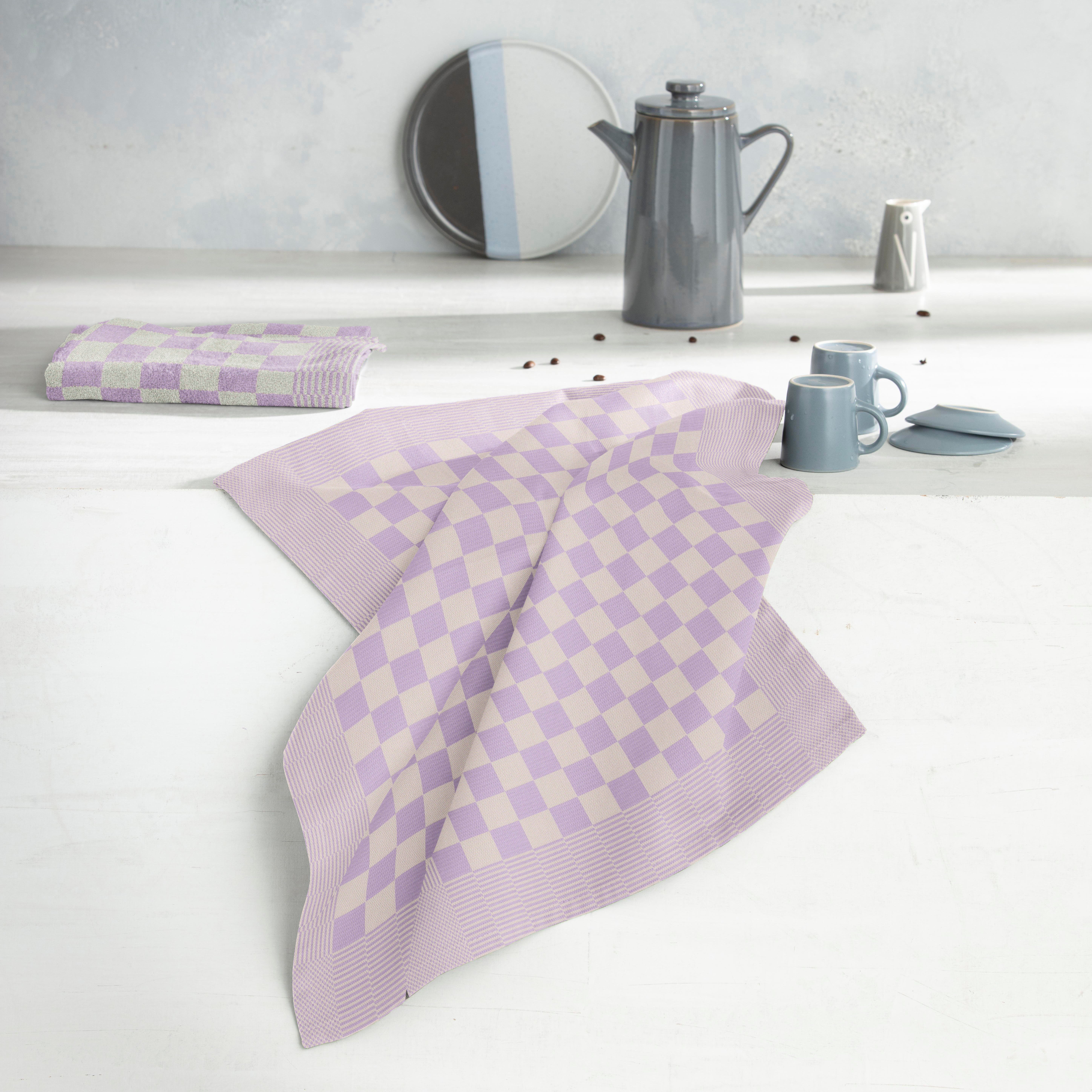 DDDDD Theedoek Barbecue, 65x65 cm, van 100% katoen, jacquard-weefsel (set, 6-delig)