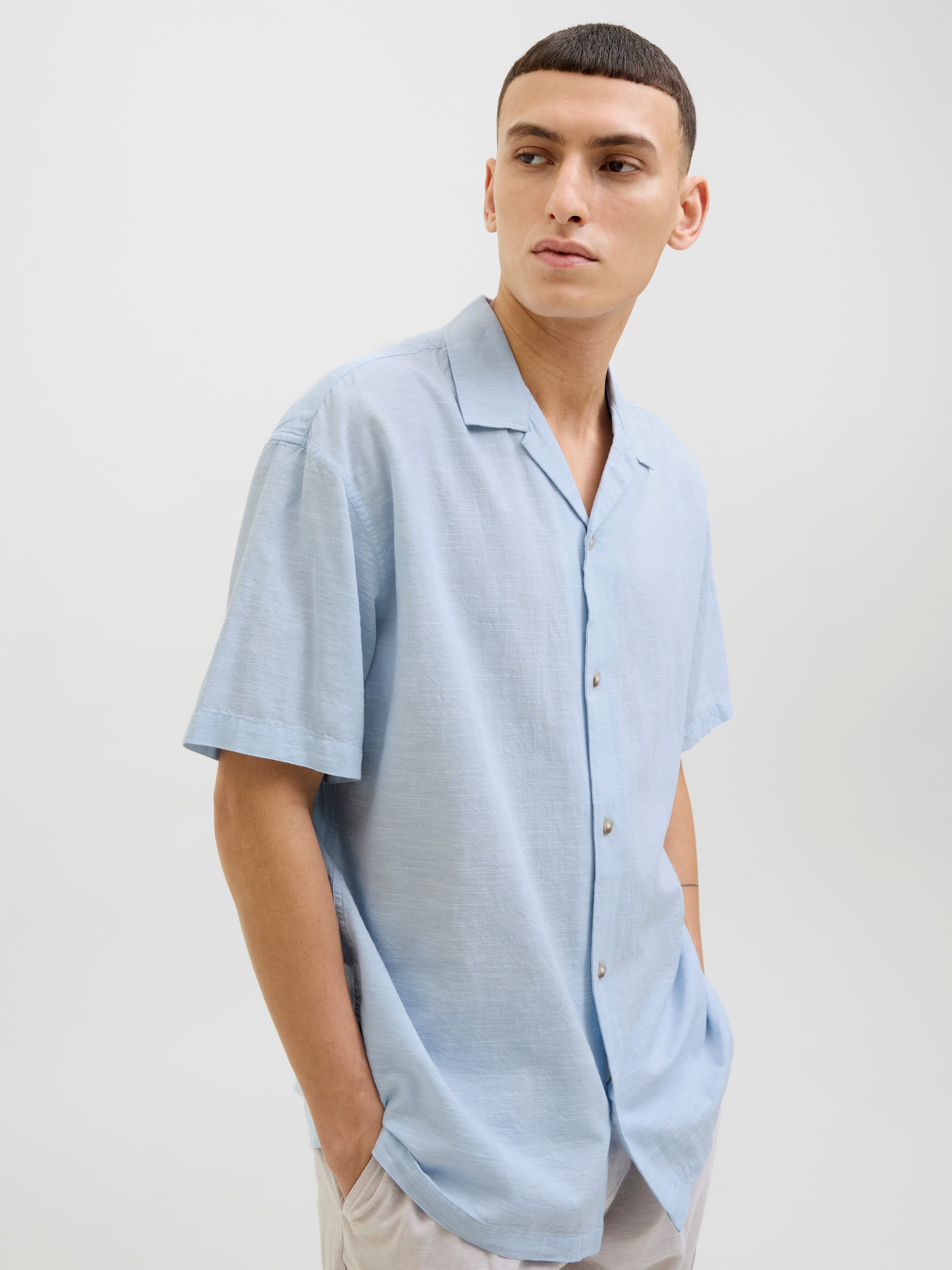 Jack & Jones Overhemd met korte mouwen JJESUMMER RESORT SHIRT SS SN