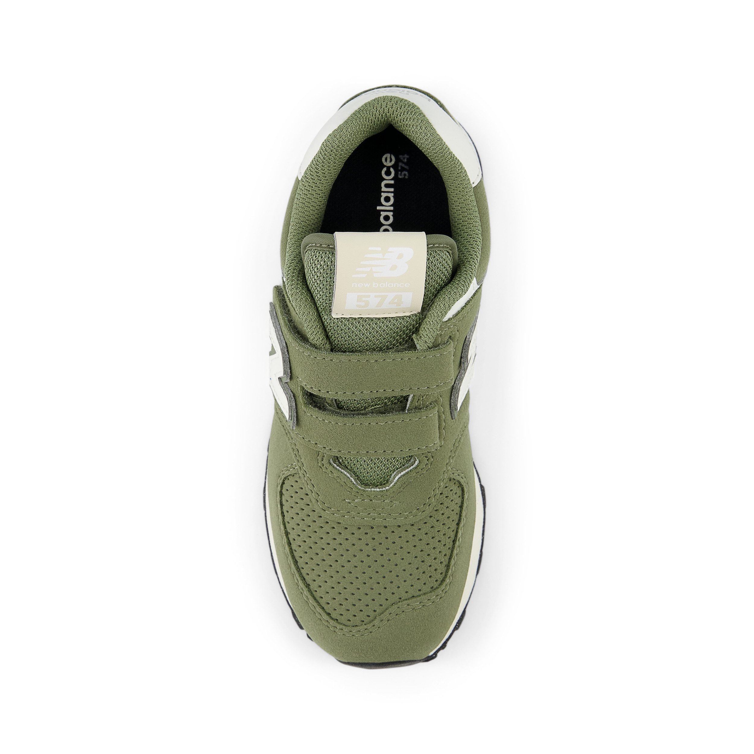 New Balance Sneakers U574 "Evergreen" met klittenbandsluiting