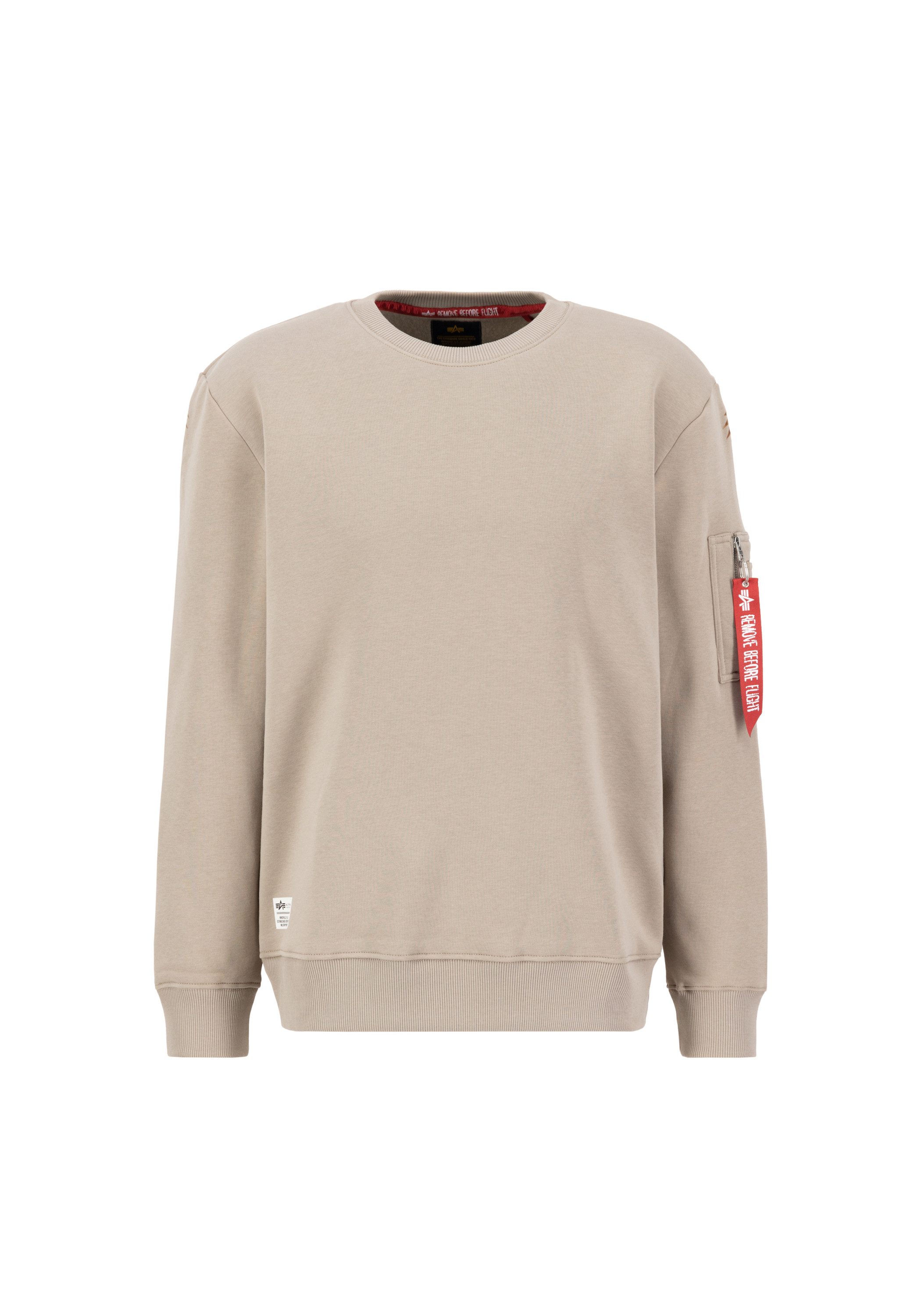 Alpha Industries Sweater Alpha Industries Men - Sweatshirts Dragon EMB Sweater heren sweaters maat L bruin