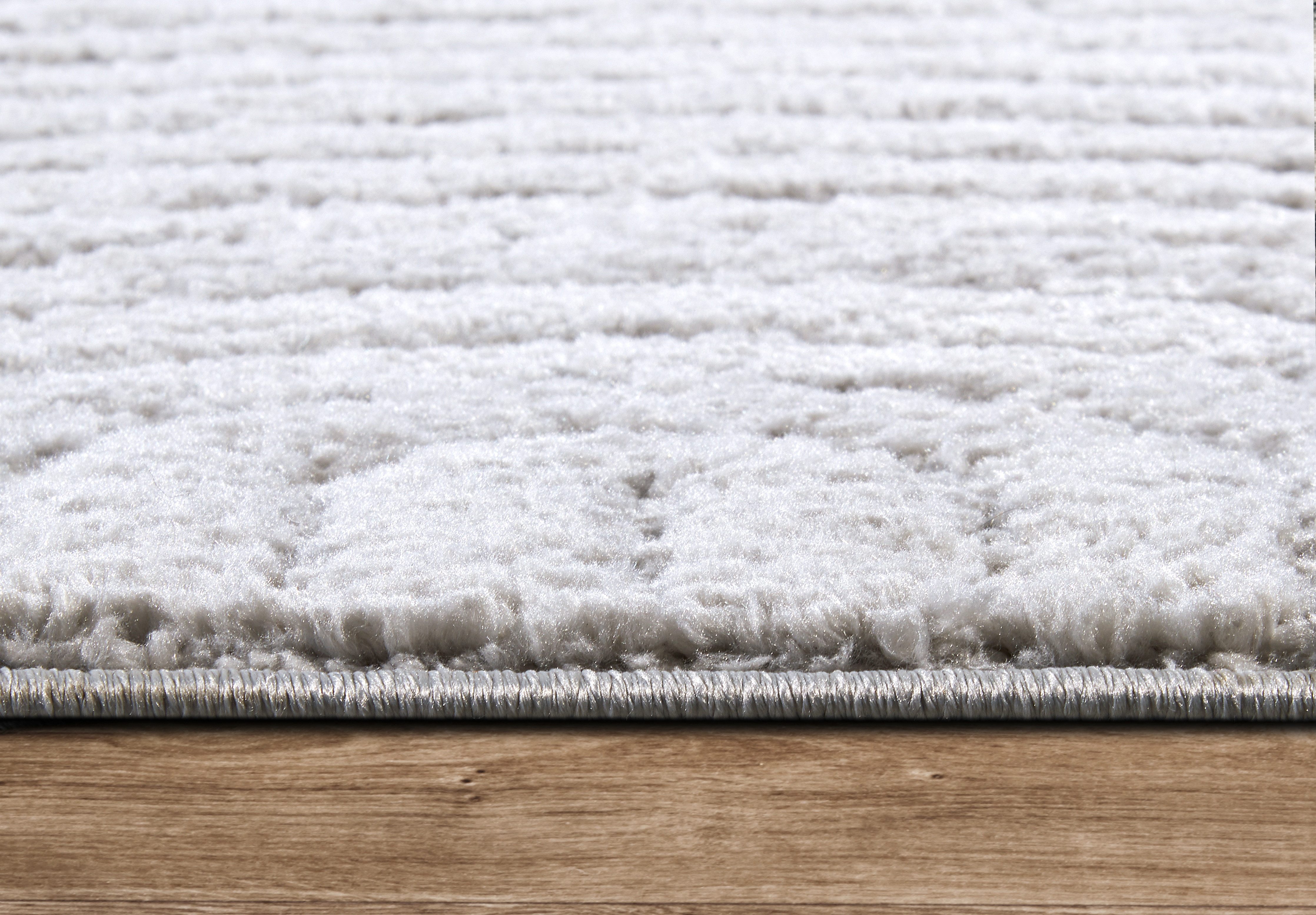 ELLE DECORATION Design-vloerkleed Cosy Panglao, ook als rond tapijt verkrijgbaar uni laagpolig, hoog-laag structuur, modern, scandi, boho, woonkamer
