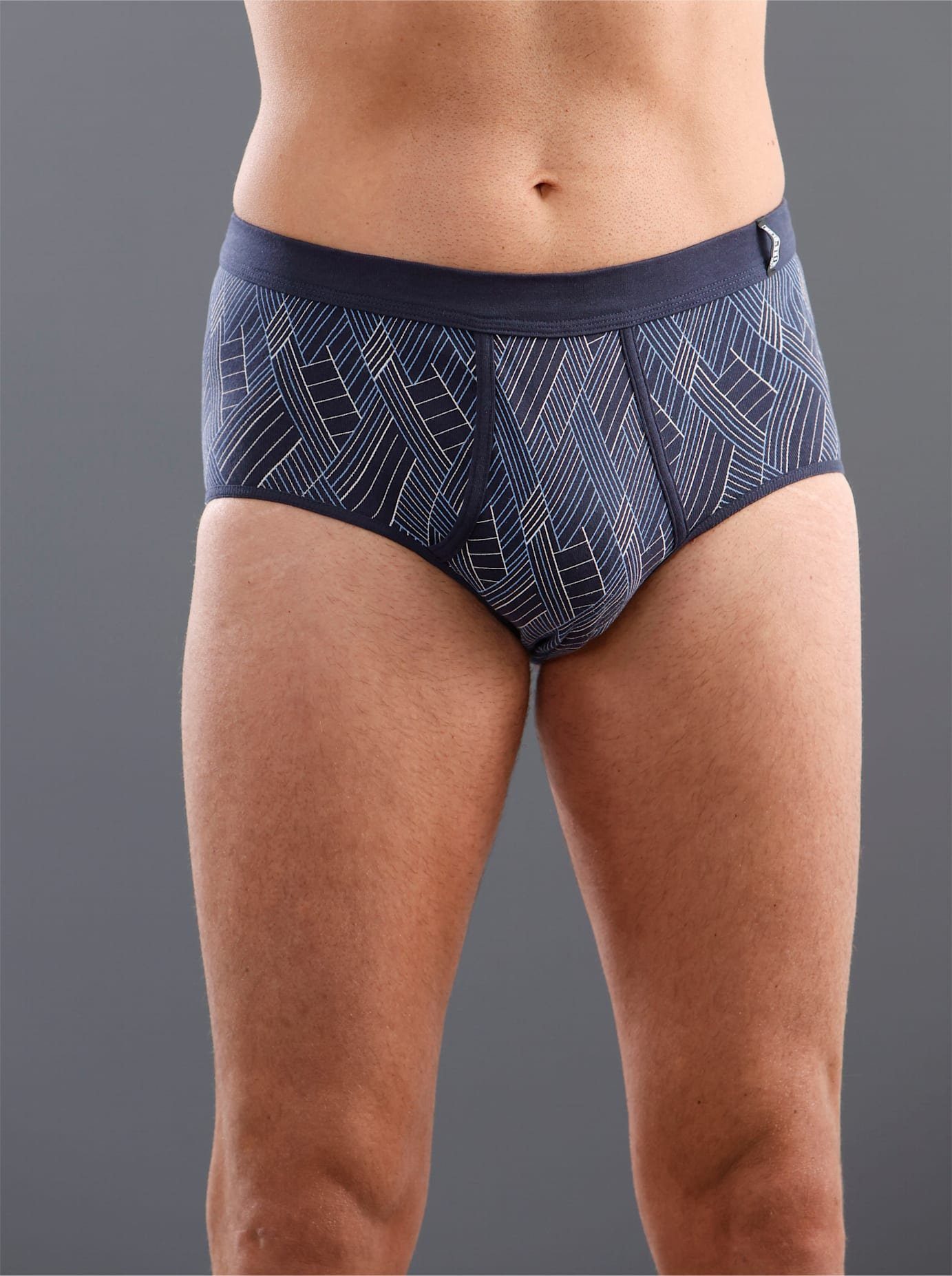 Kings Club Slip (2 stuks) heren slips maat 14 blauw