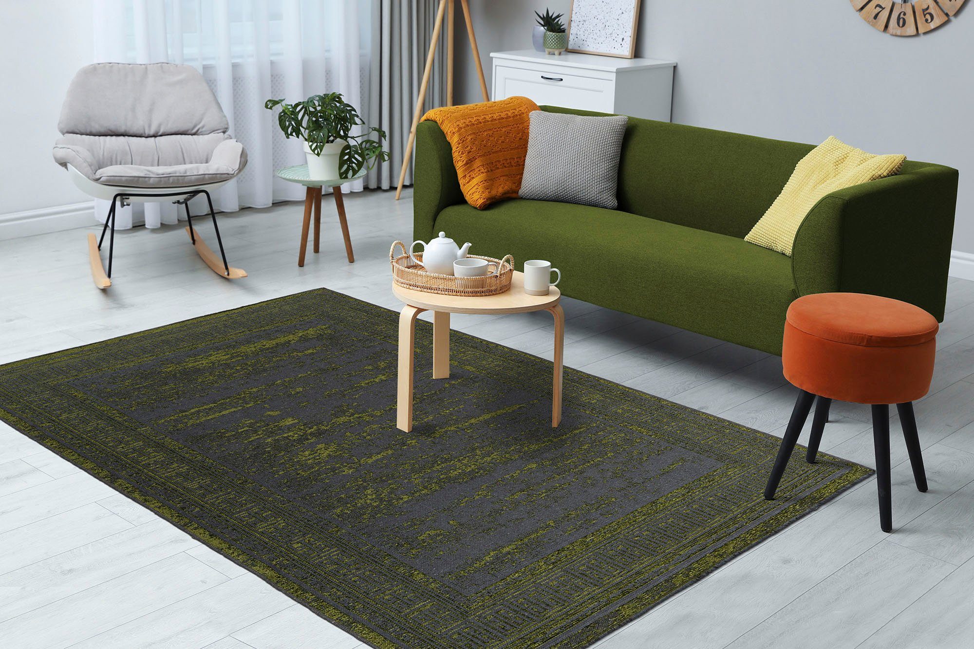 Kayoom Vloerkleed Kalevi 300 Platweefsel