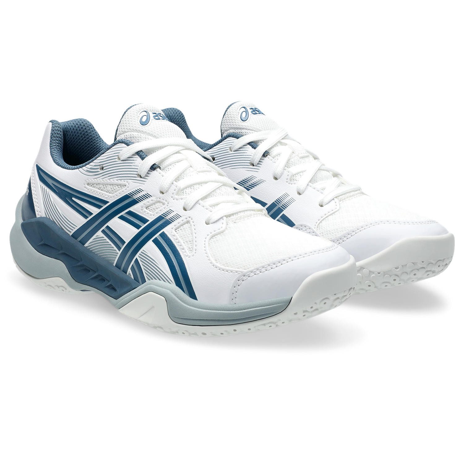 Asics Zaalschoenen GEL-POWERBREAK GS kinderen zaalschoenen maat 34,5 EU wit