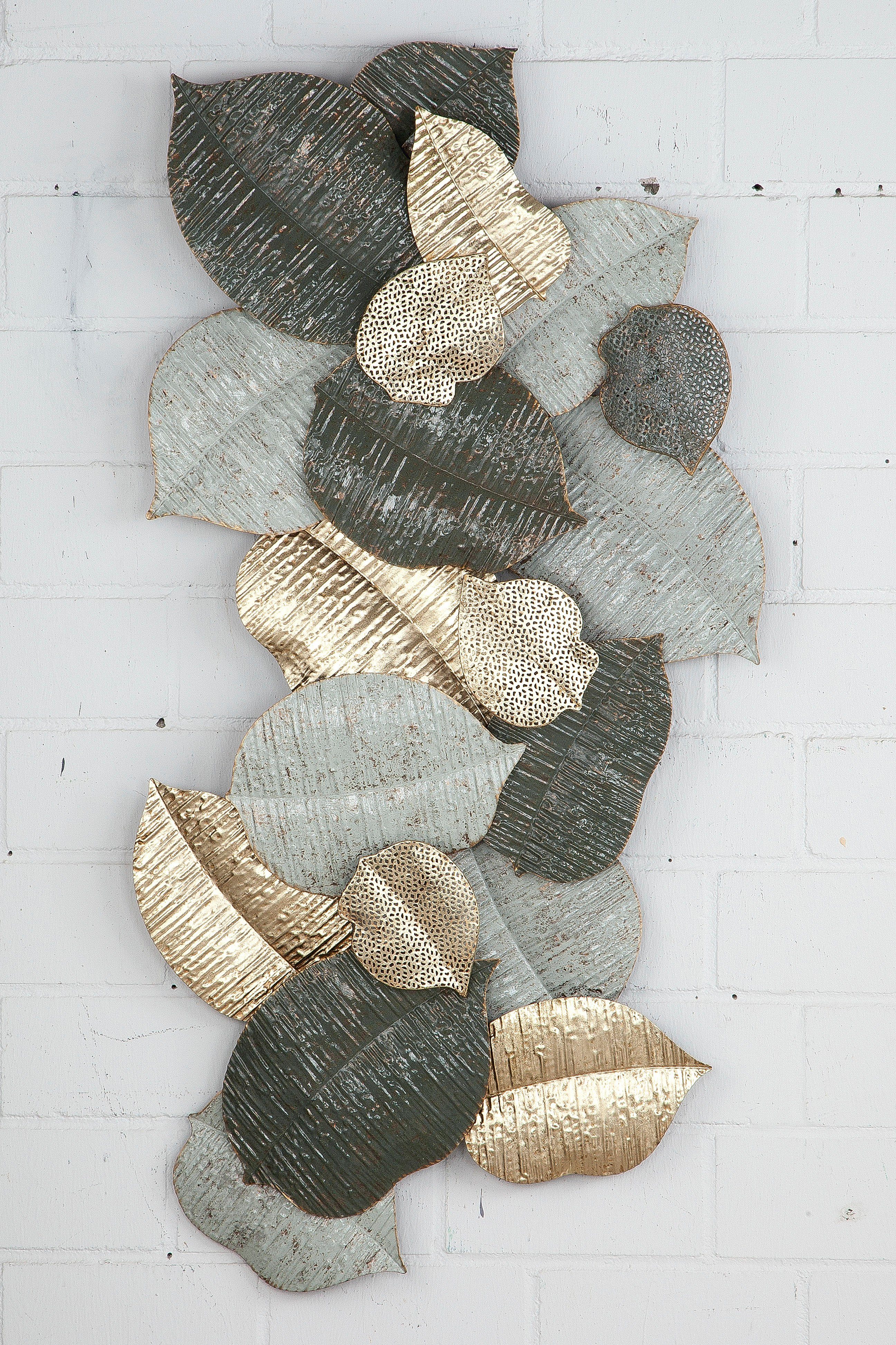 Casablanca by Gilde Sierobject voor aan de wand Wandrelief bladerenregen (1 stuk)