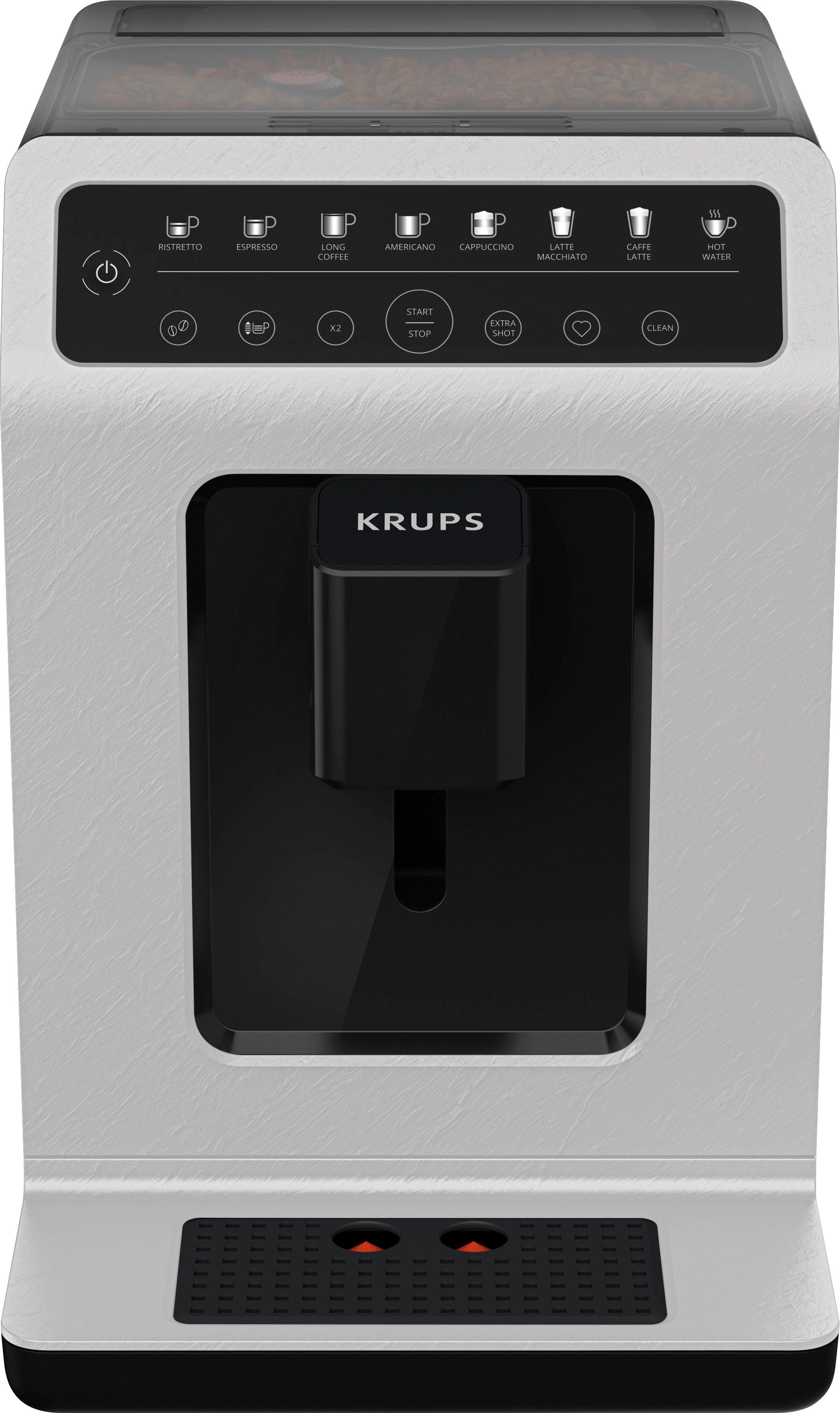 Krups Volautomatisch koffiezetapparaat EA897A Evidence ECOdesign, ecologisch, touch-bediening