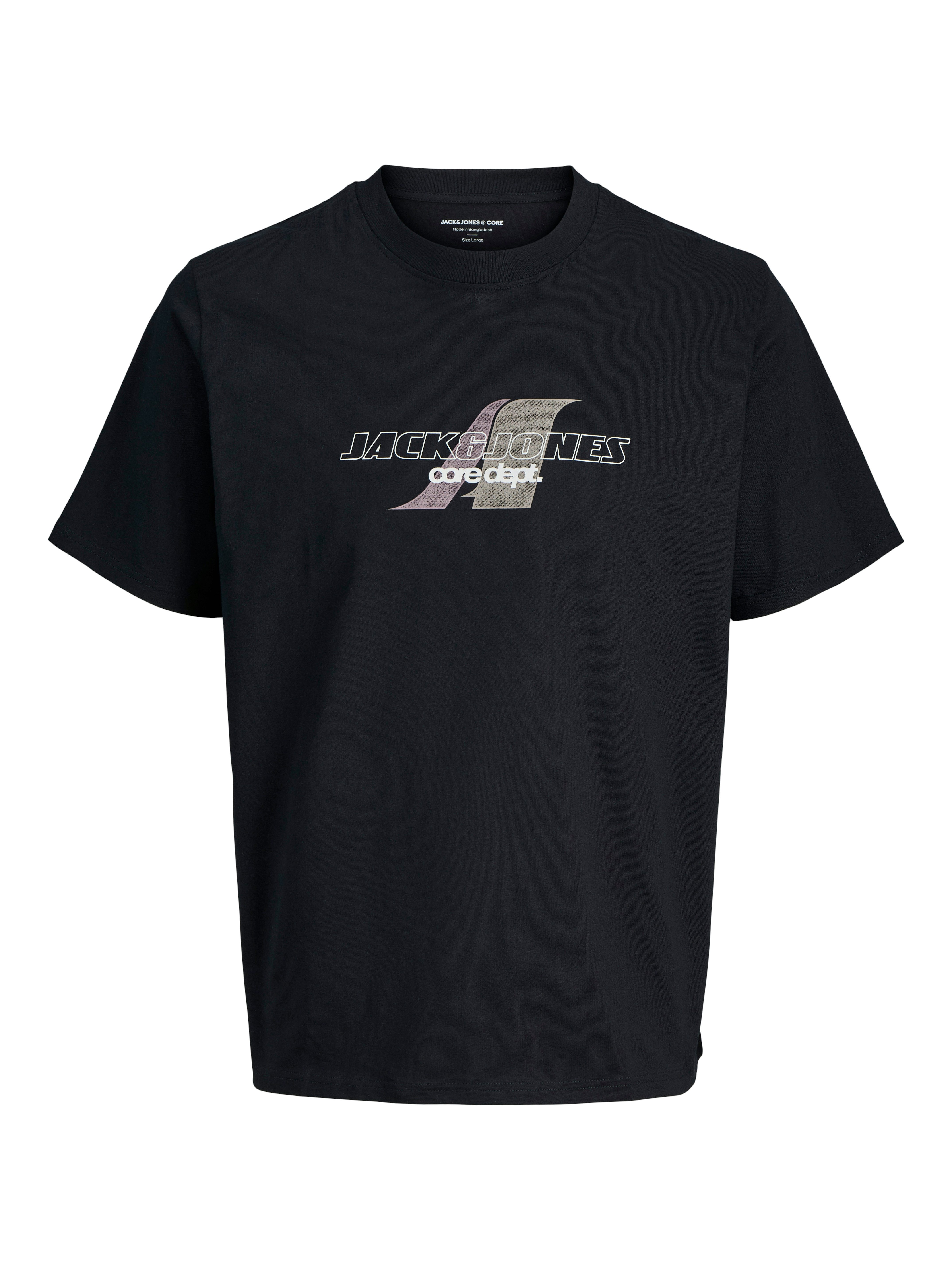 Jack & Jones T-shirt JCOTIER FRONT PRINT TEE SS CREW NECK