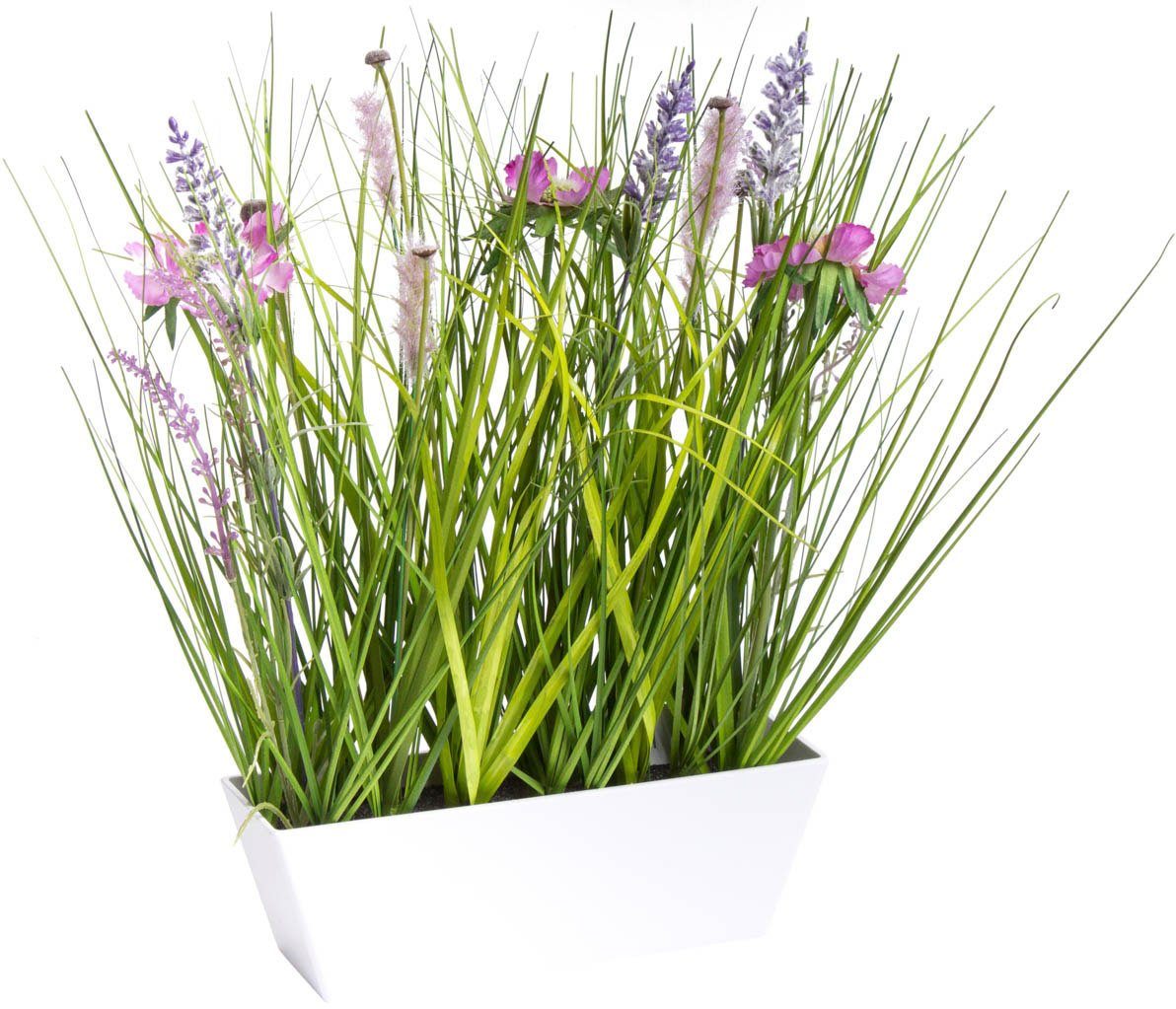 Botanic-Haus Kunstbloem Veldbloemen in een kunststof pot (1 stuk)