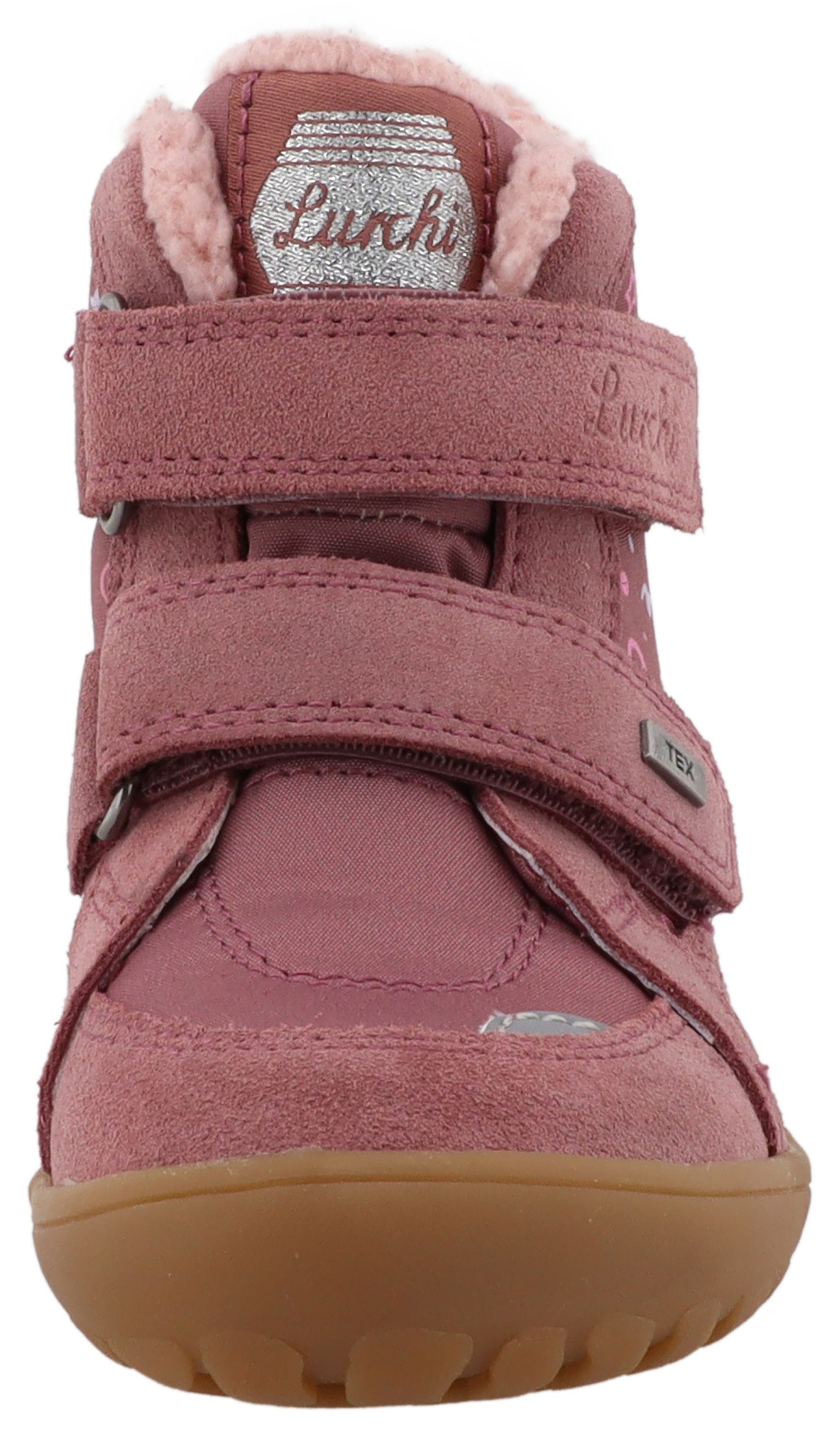 Lurchi Barefootschoenen Jilly Barefoot TEX Klittenbandschoenen met warme voering, maat sjabloon te downloaden