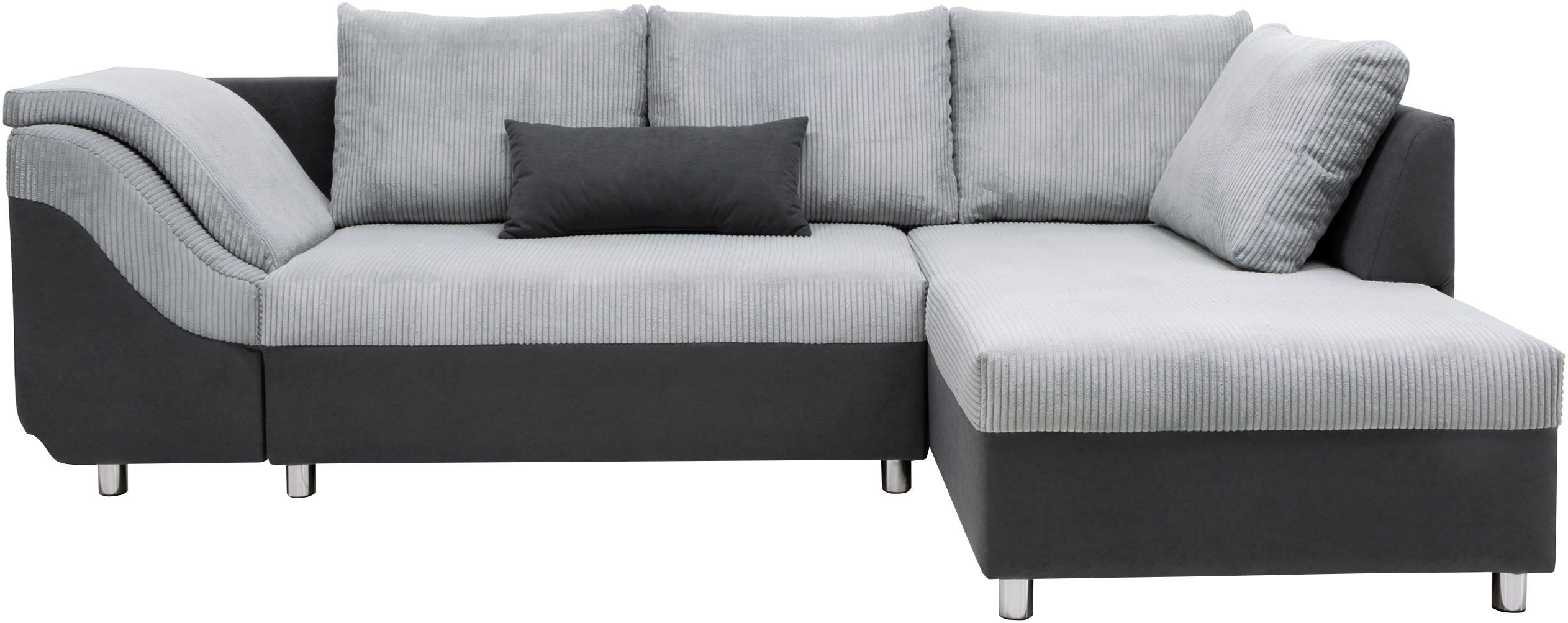 COLLECTION AB Hoekbank Sally L-vorm met en zonder slaapfunctie, inclusief losse rug- en sierkussens