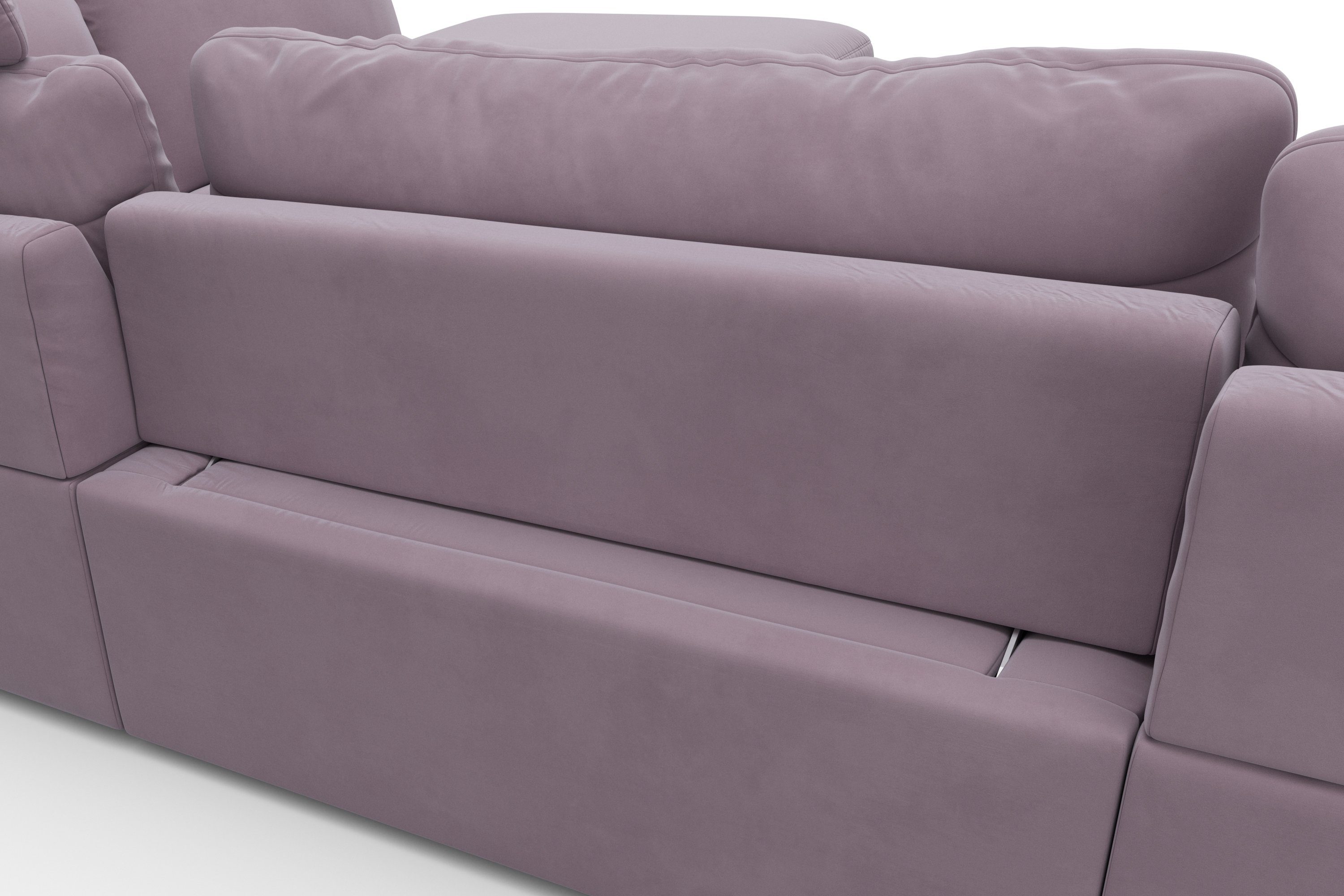 sit&more Hoekbank Cadabra L-vorm Breedte 356 cm, met zitdiepteverstelling