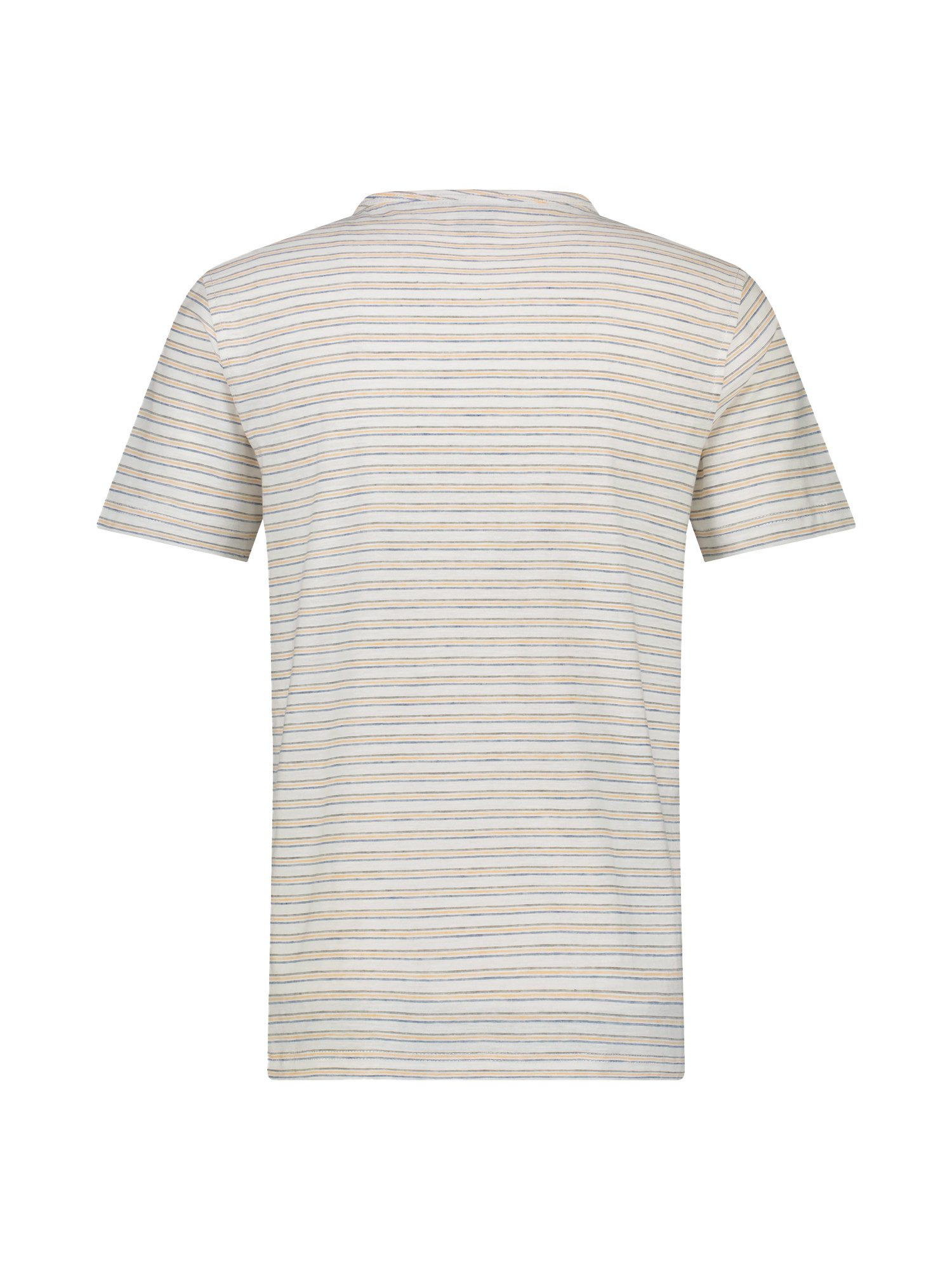 Lerros Henleyshirt LERROS heren serafino-shirt, gestreept