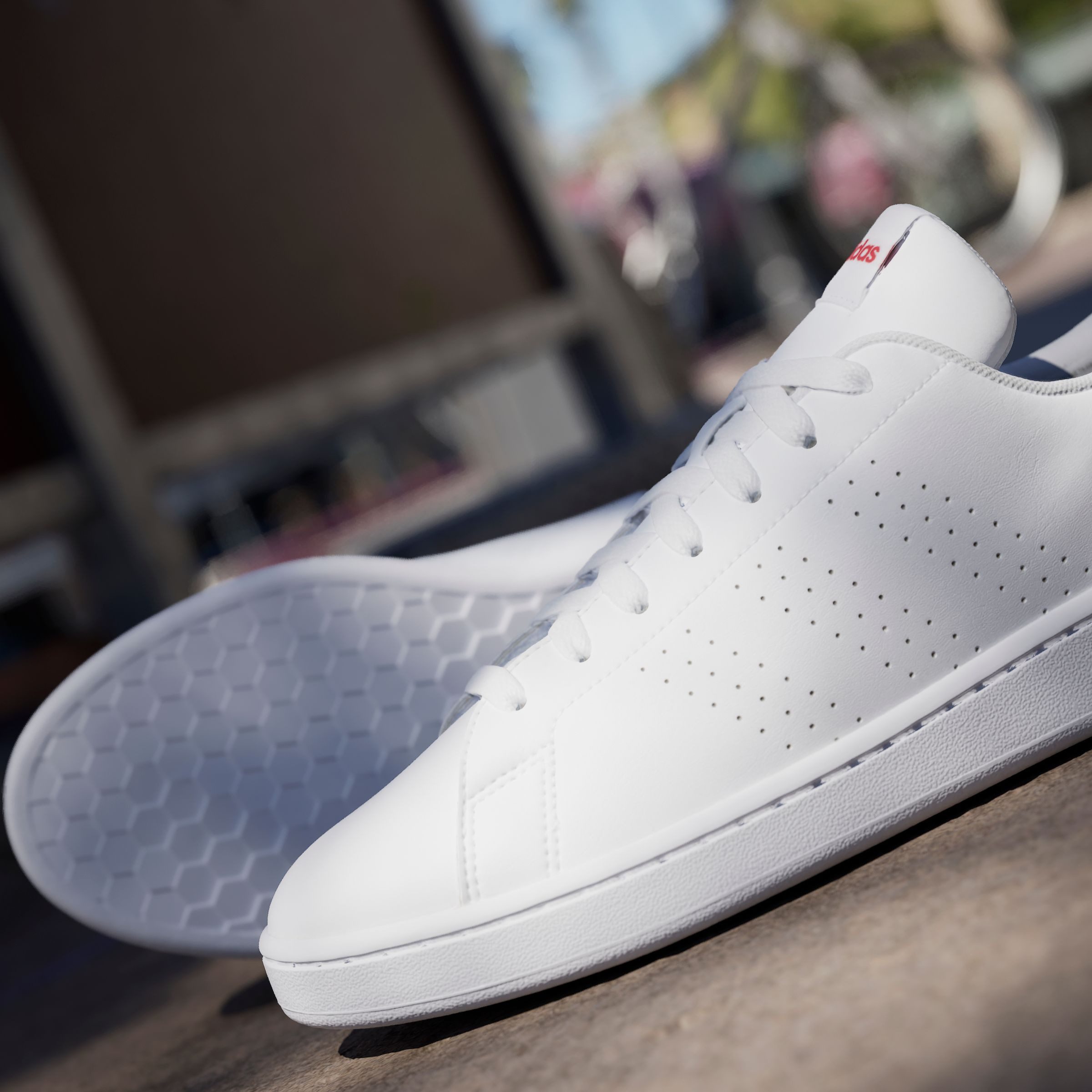 adidas Sportswear Sneakers ADVANTAGE Ontwerp in de sporen van de adidas Stan Smith