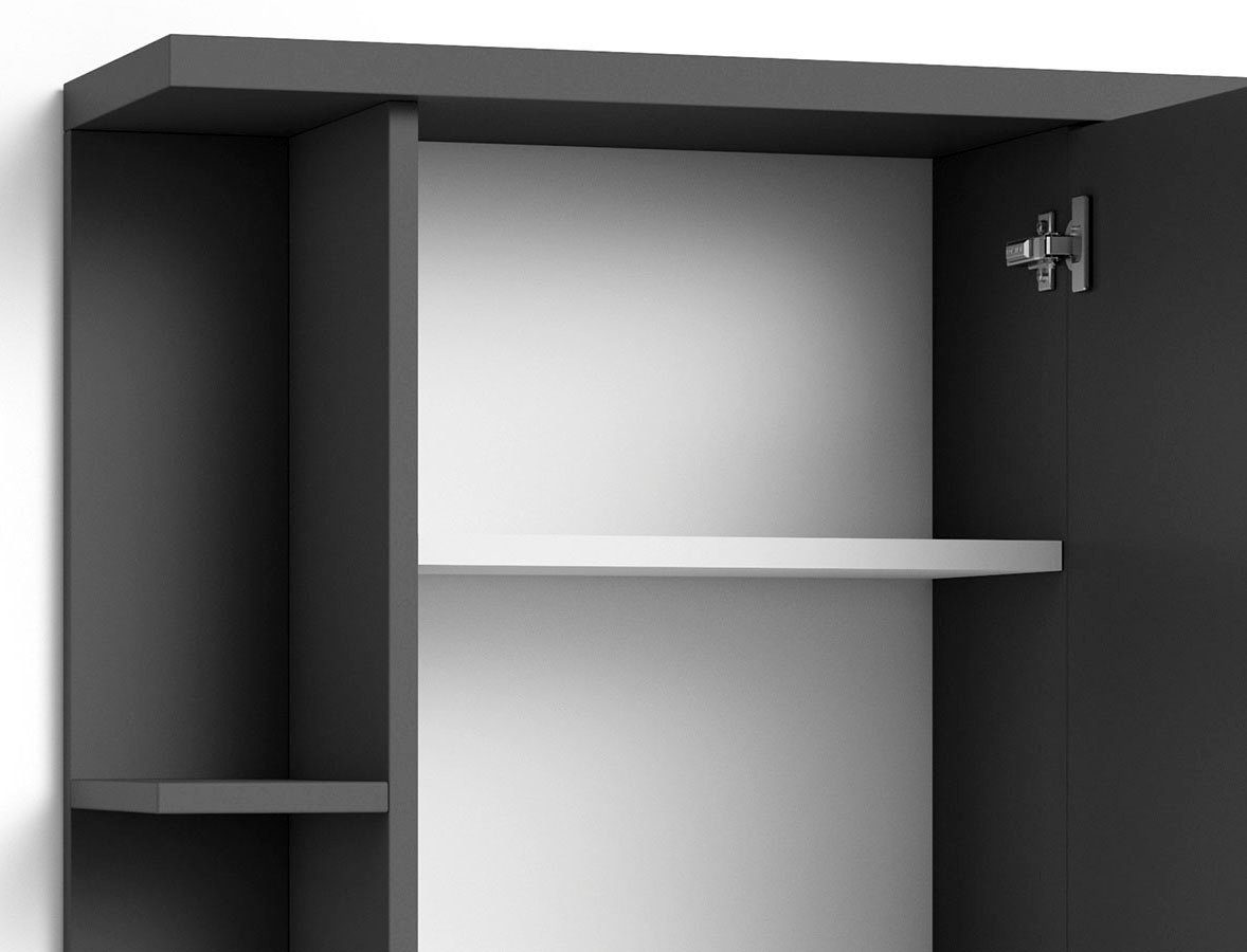 byLIVING Spiegelkast Nebraska Breedte 60 cm, met grote spiegeldeur en veel bergruimte
