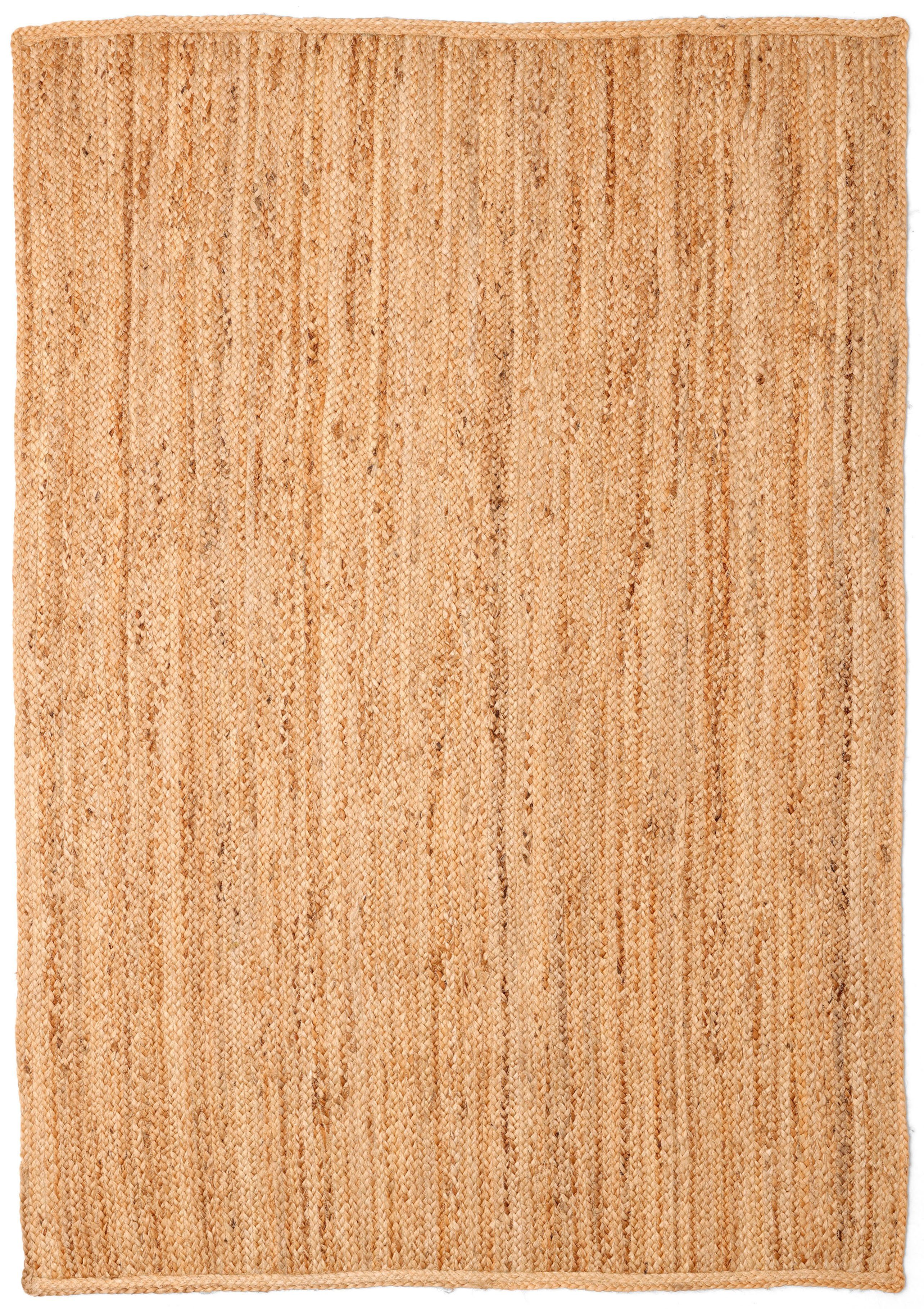 my home Vloerkleed Bjarka gemêleerd, 100% jute, handgeweven, ook als loper en in rond verkrijgbaar