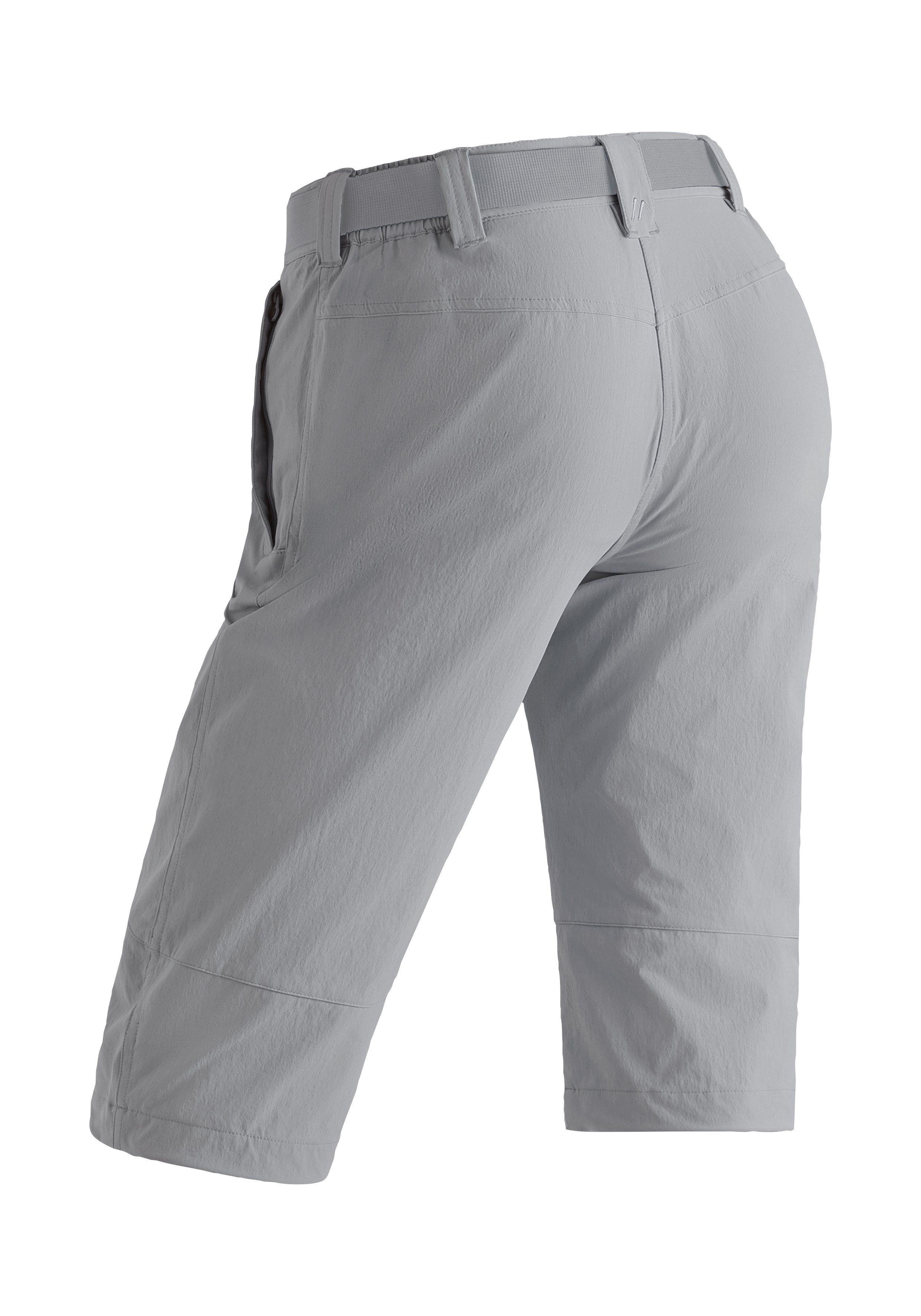 Maier Sports Capribroek Kluane Dames shorts, korte wandelbroek, outdoorbroek met 2 zakken, regular fit