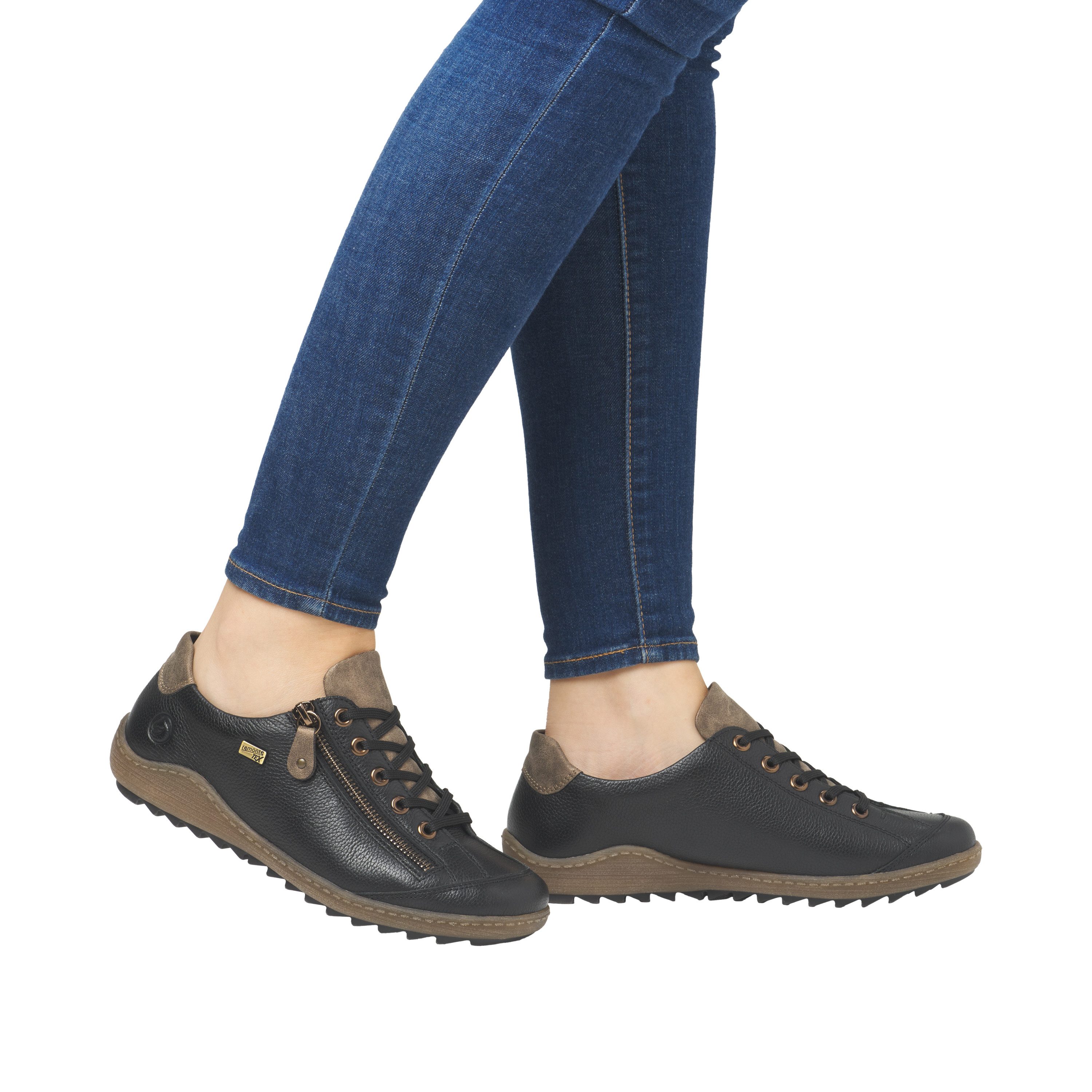 Remonte Veterschoenen in tex-uitvoering, vrijetijdsschoen, lage schoen, veterschoen