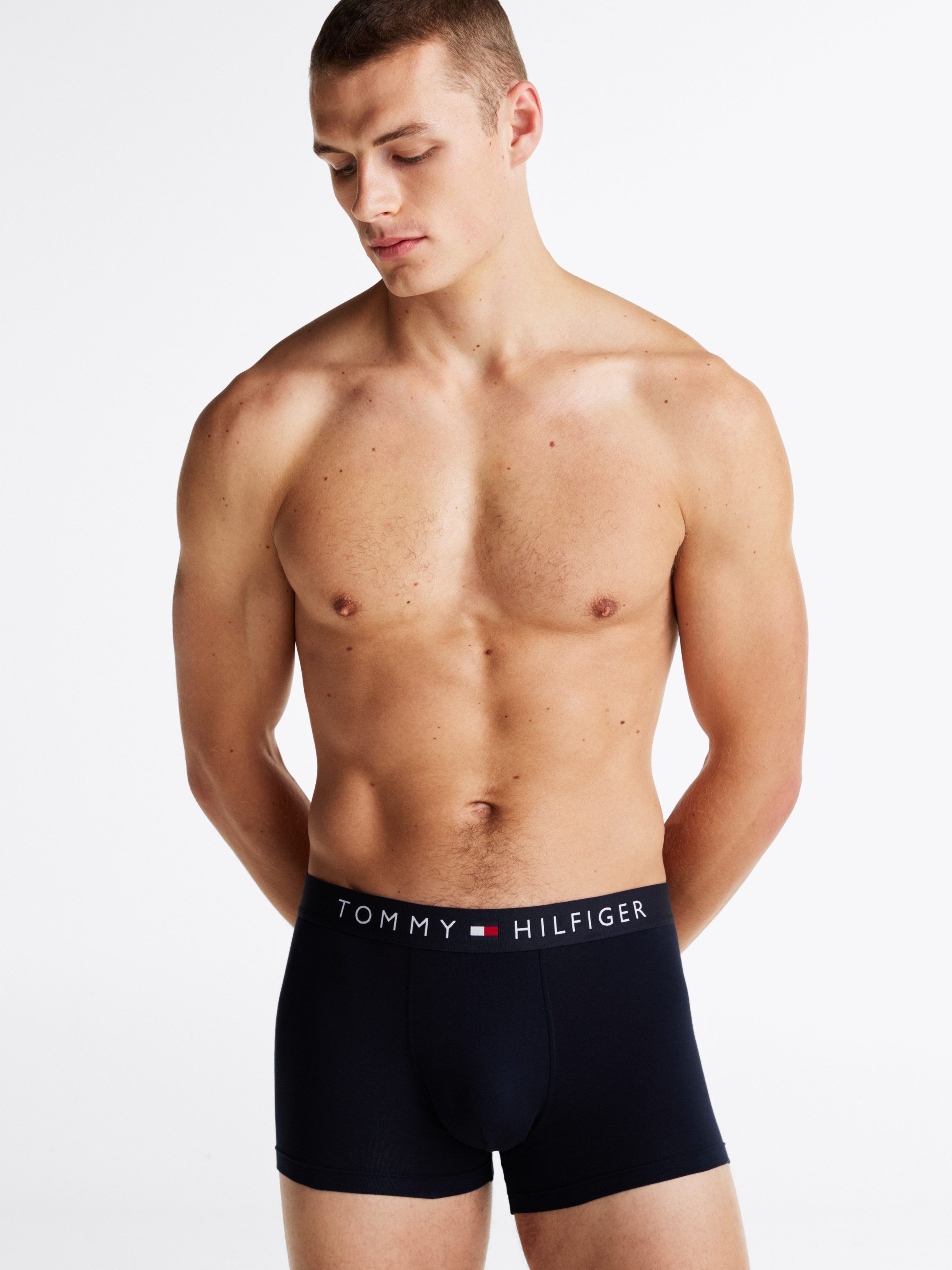 Tommy Hilfiger Underwear Trunk 3P TRUNK met logoband (3 stuks)