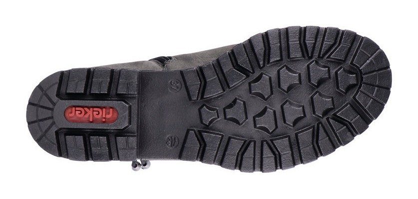 Rieker Winterlaarzen , lange laarzen, stretch, rits, met warme voering