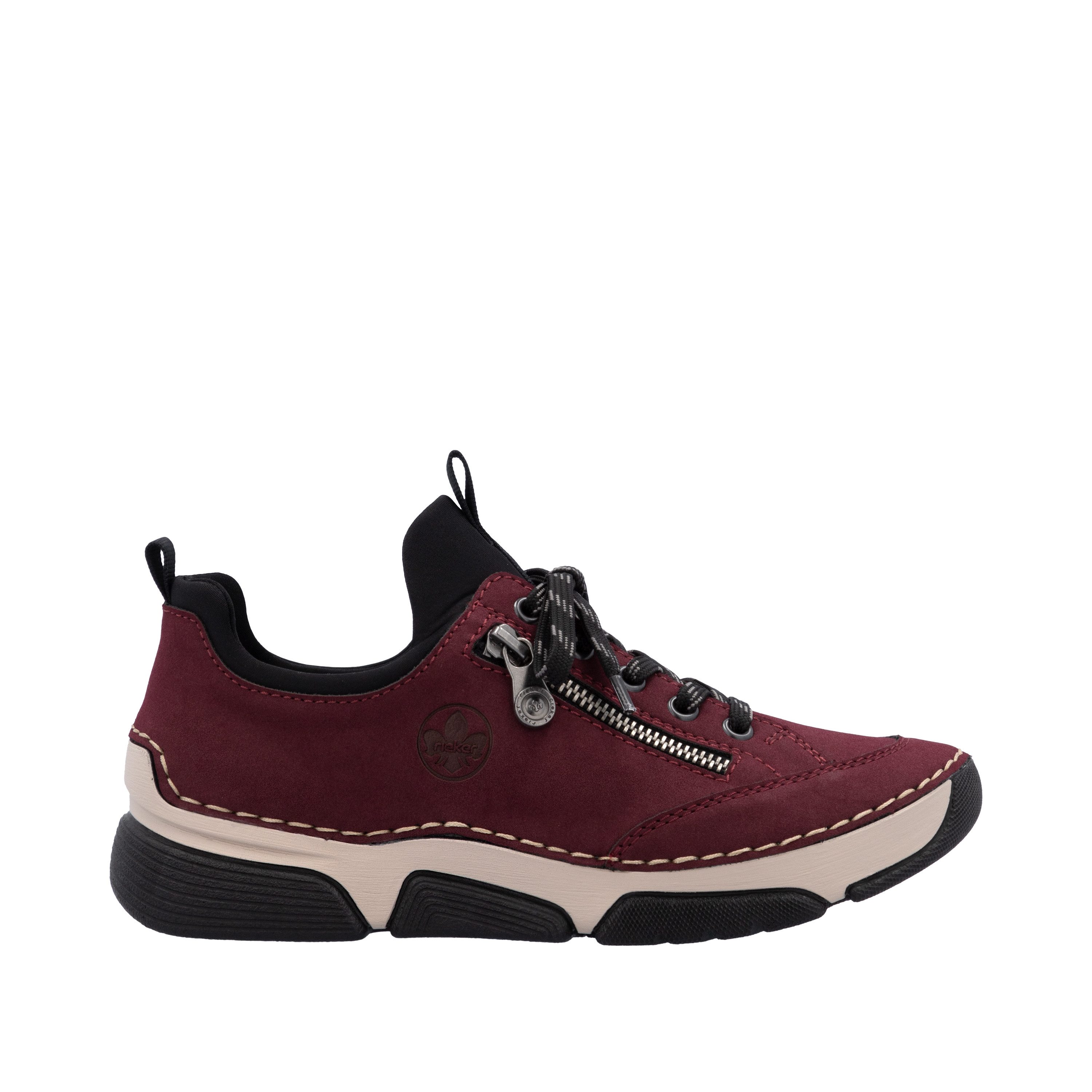 Rieker Slip-on sneakers , instapschoen, halfschoen, vrijetijdsschoen met zachte binnenzool