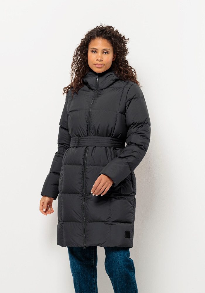 Jack Wolfskin Donsjas FROZEN LAKE COAT W dames donsjassen maat L (42/44) zwart
