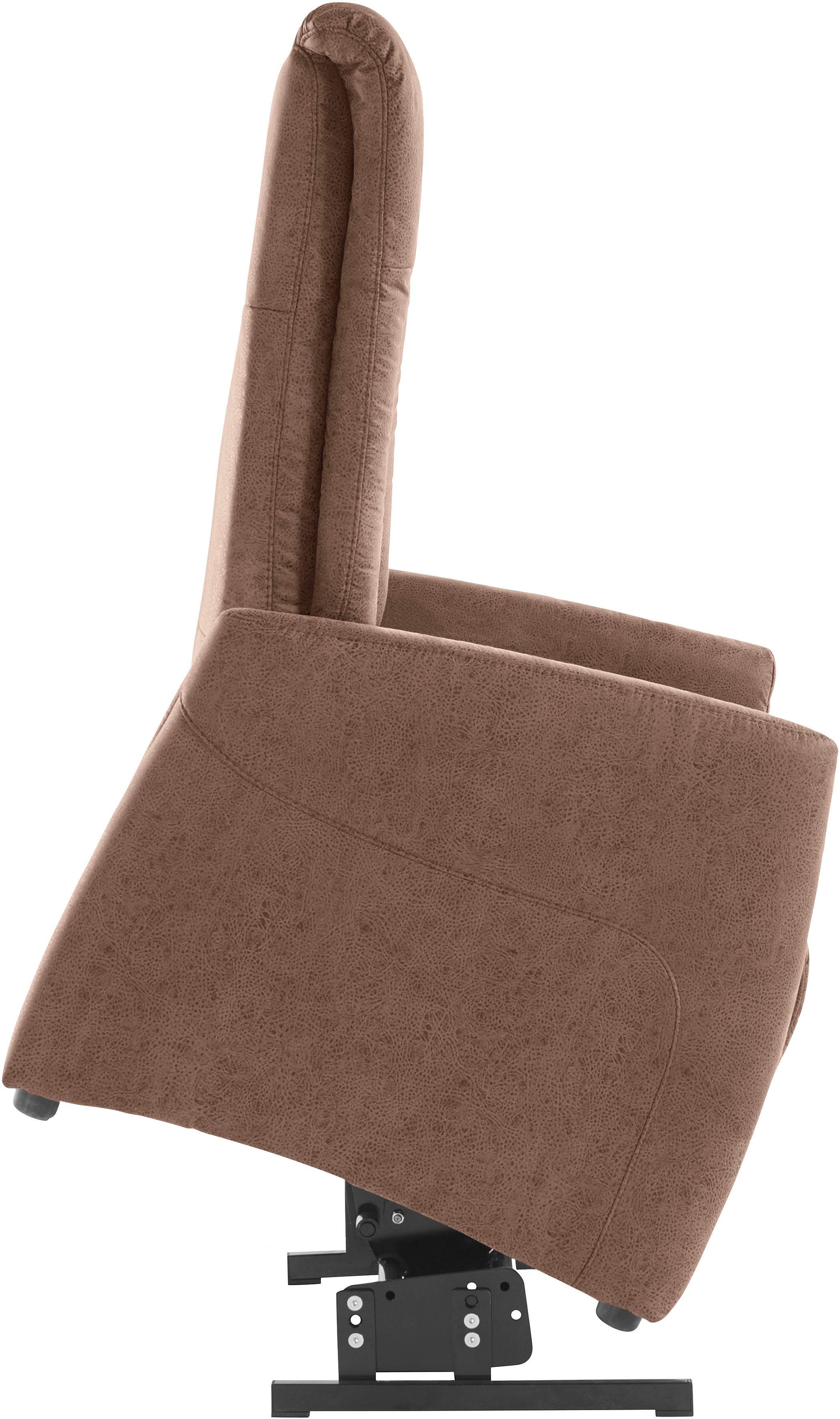 sit&more Relaxfauteuil MELISSA naar keuze elektrisch of handmatig verstelbaar, optioneel opstahulp
