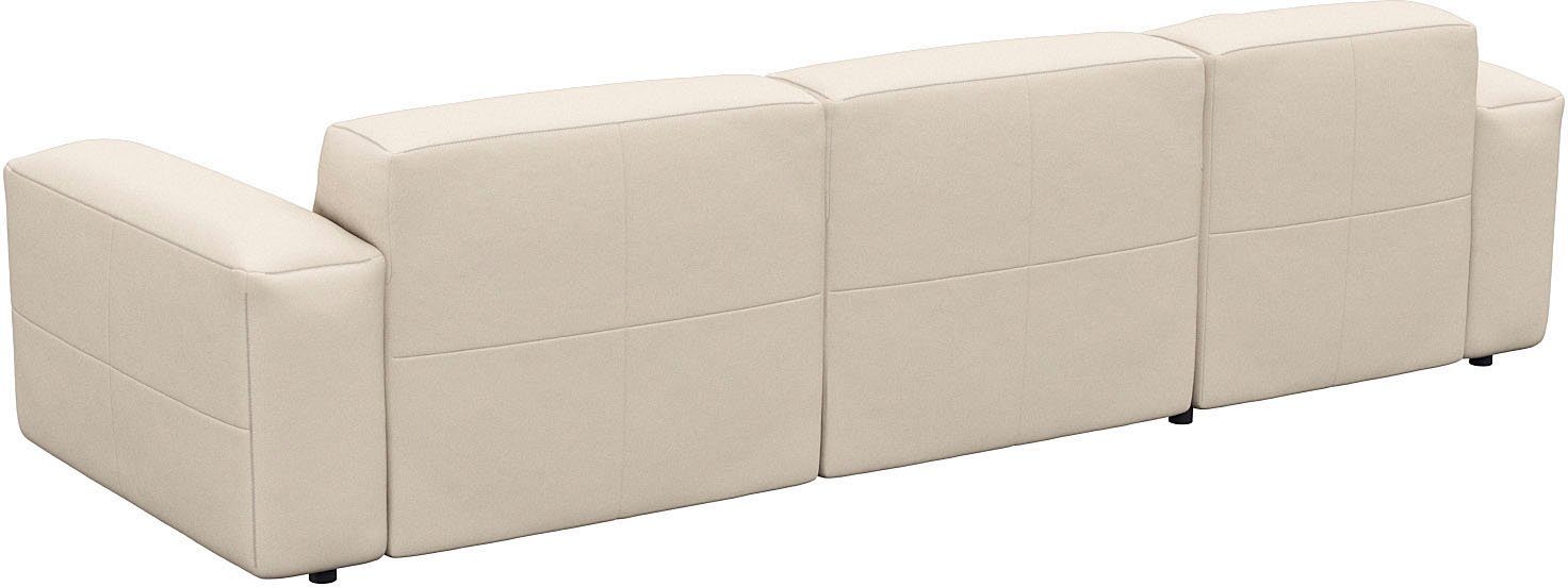 FLEXLUX Hoekbank Lucera comfortabel en comfortabel door hoogwaardige zitconstructie, L-vorm