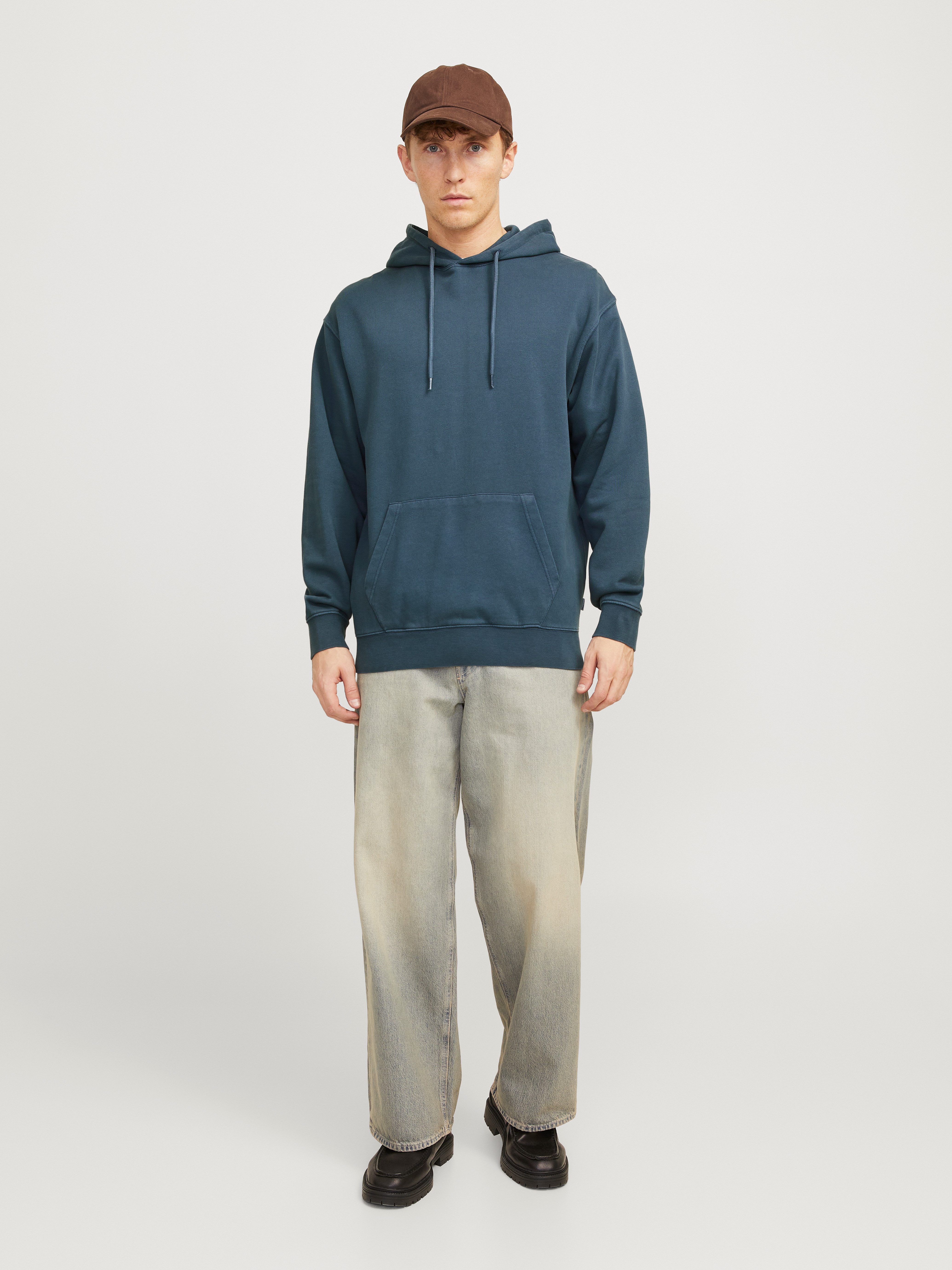 Jack & Jones Hoodie JJECHARGE FADED SWEAT HOOD NOOS