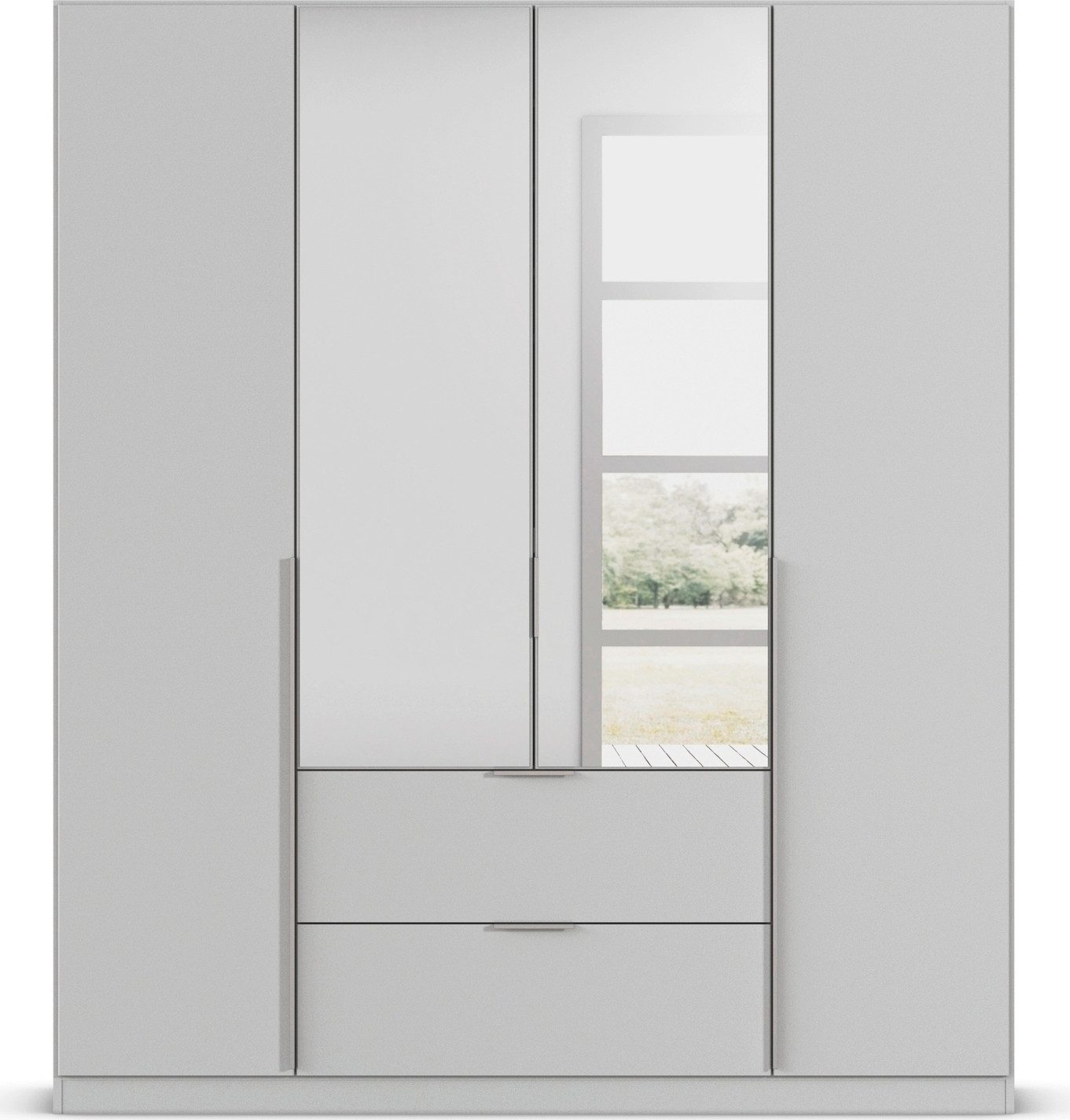 rauch Draaideurkast Kledingkast kast garderobe AGORDO met decor- of hoogglansfront