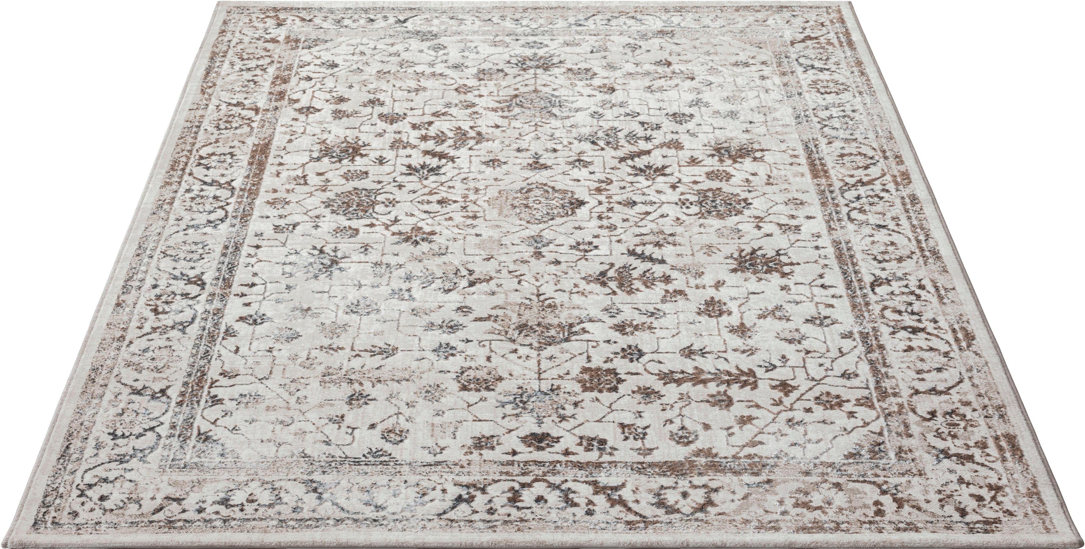 merinos Vloerkleed Creation 50112 elegant, glanzend, kortpolig, onderhoudsvriendelijk, woonkamer
