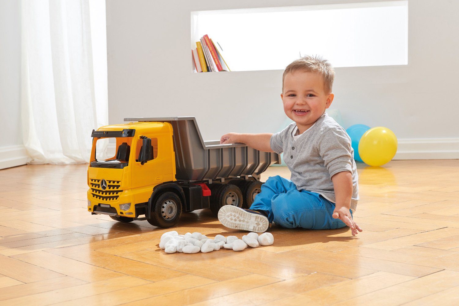 Lena® Speelgoed vrachtwagen Giga Trucks, Arocs kiepwagen
