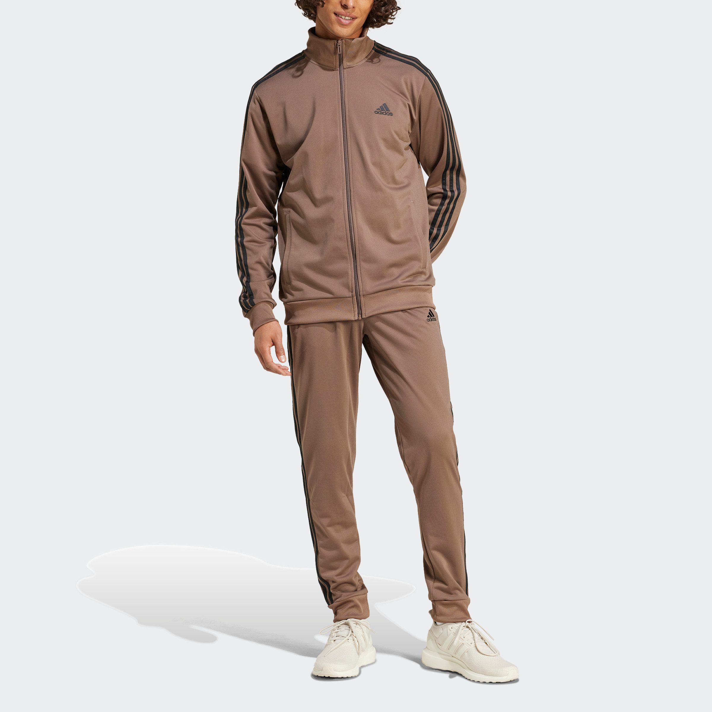 adidas Sportswear Trainingspak Basic 3-strepen tricot (2-delig)