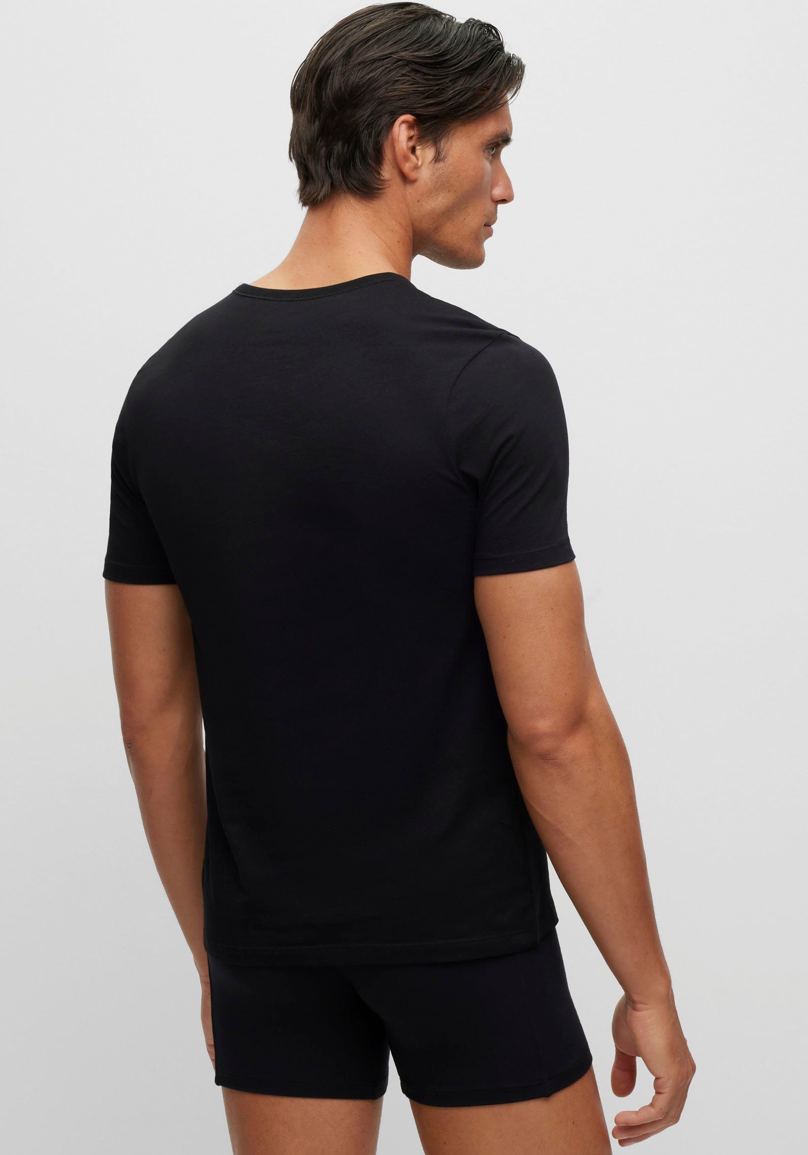 BOSS T-shirt Ronde hals BOSS ONE x David Beckham (3-delig, Set van 3)