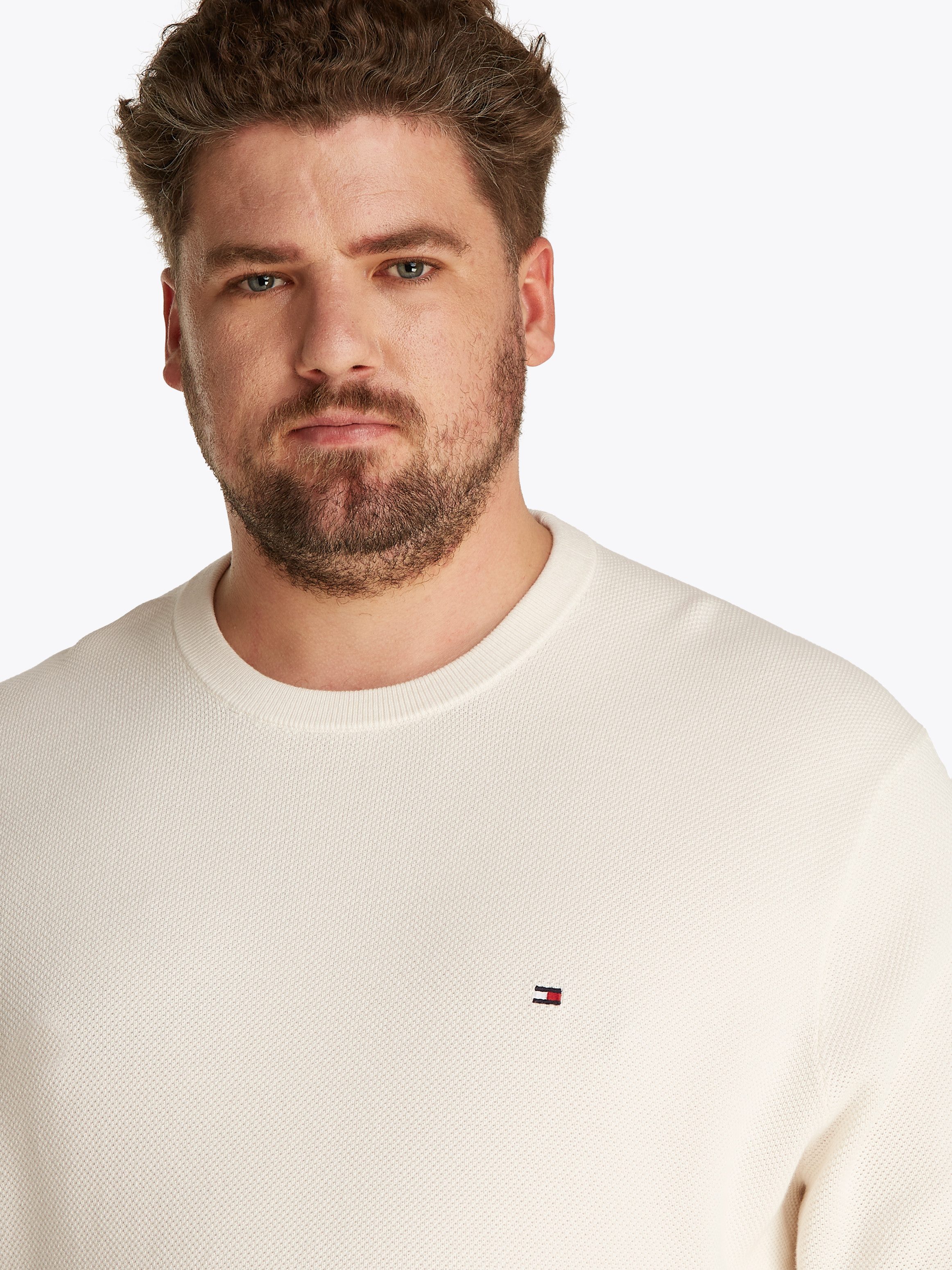 Tommy Hilfiger Trui met ronde hals BT-ESSENTIAL STRUCTURE CREW NECK