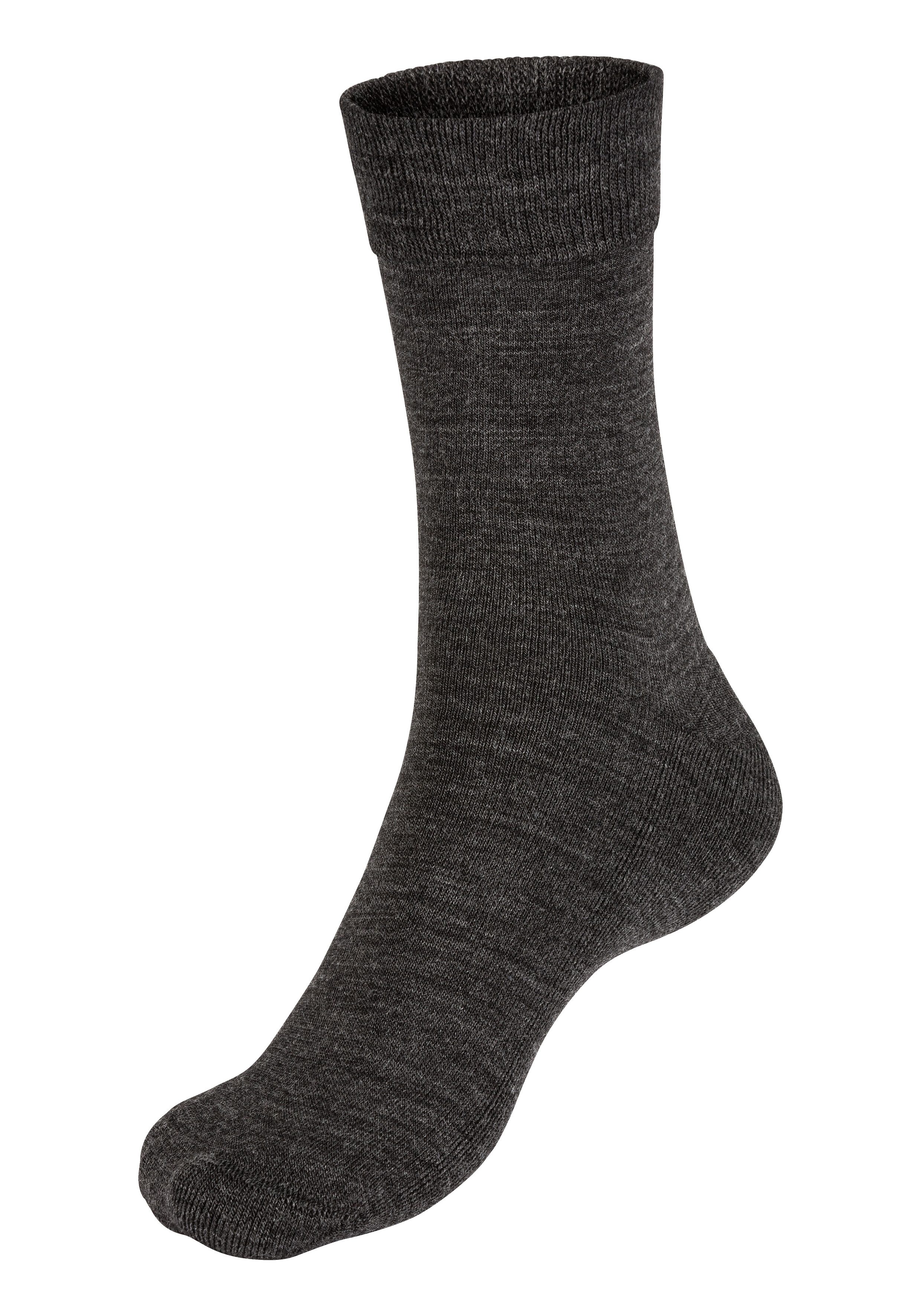Apollo Basic sokken Unisex met borduursel en zachte merinowol (Set van 3)