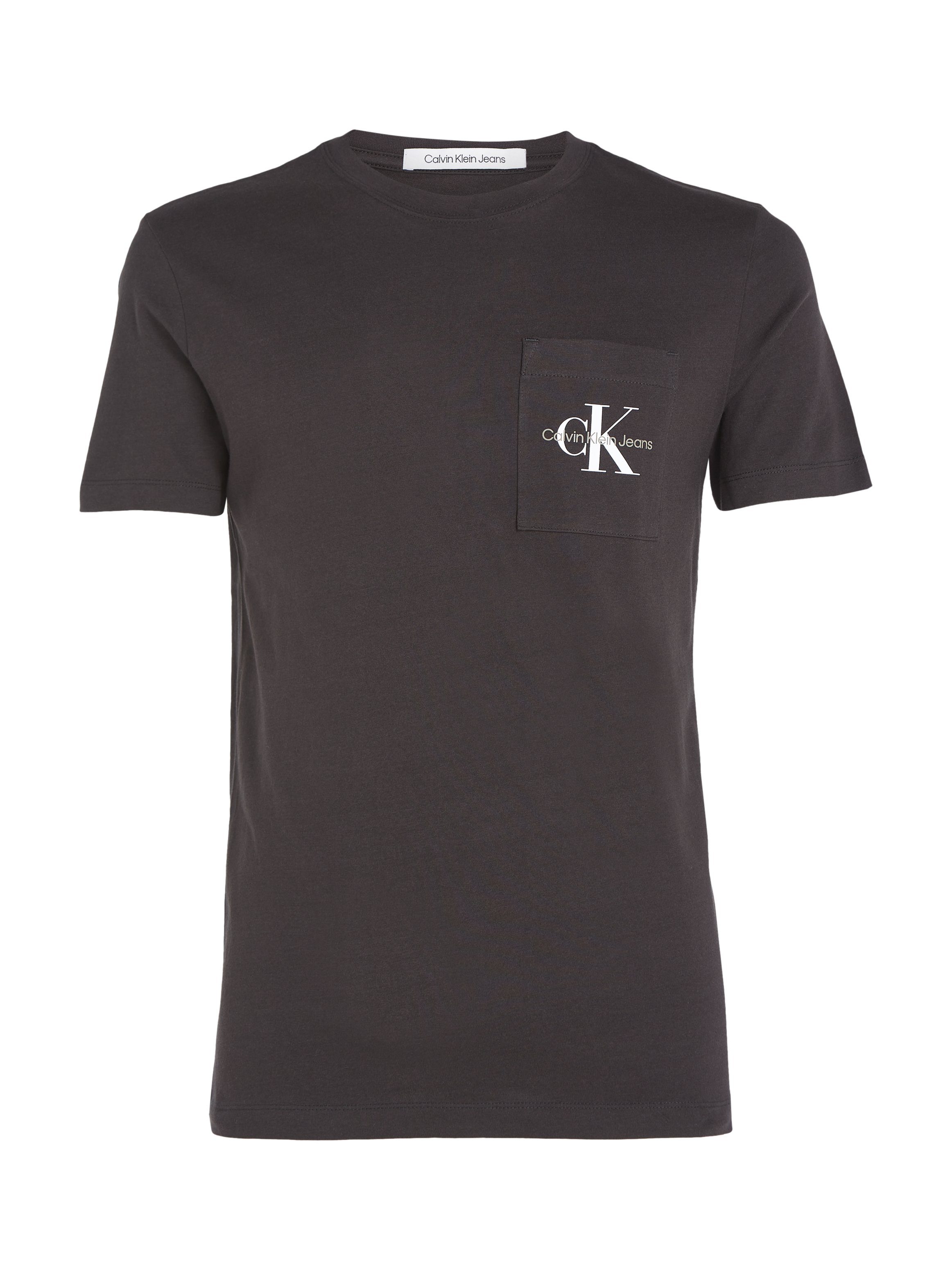 Calvin Klein T-shirt CORE MONOGRAM POCKET SLIM TEE
