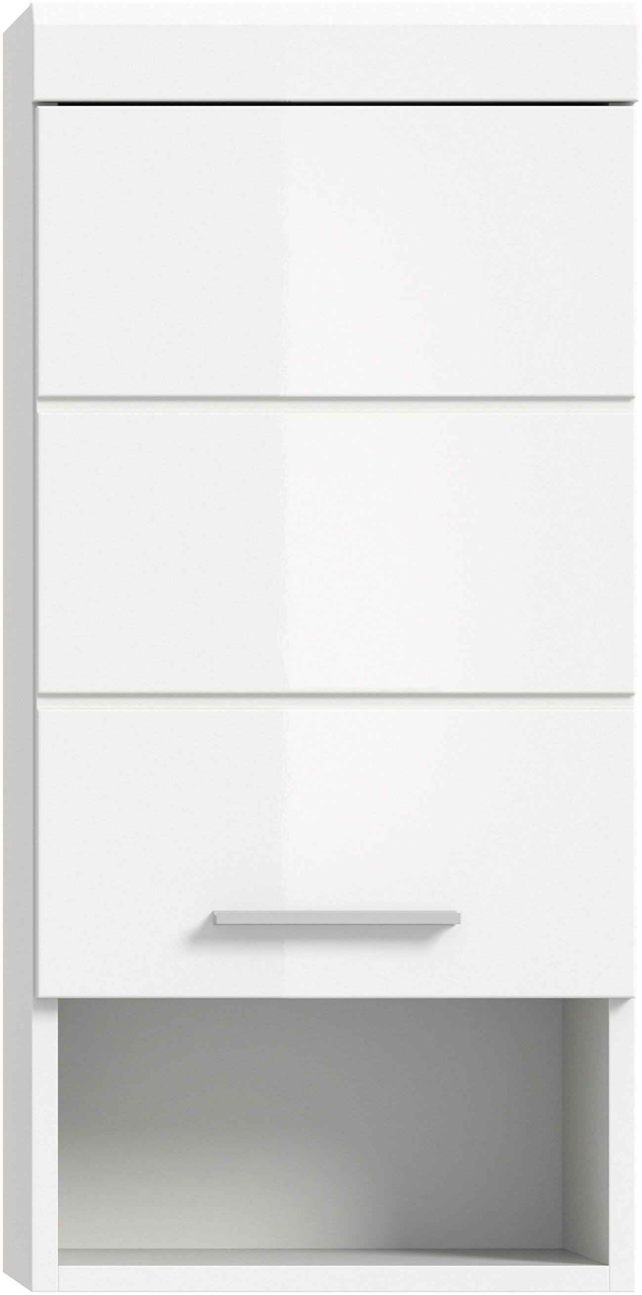 INOSIGN Hangkast Siena, breedte 37 cm, 1 deur, 1 open vak, 1 legplank, MDF-front in verschillende kleuren verkrijgbaar, badkamermeubels, badkamerkast, kast, badkamer (1 stuk)