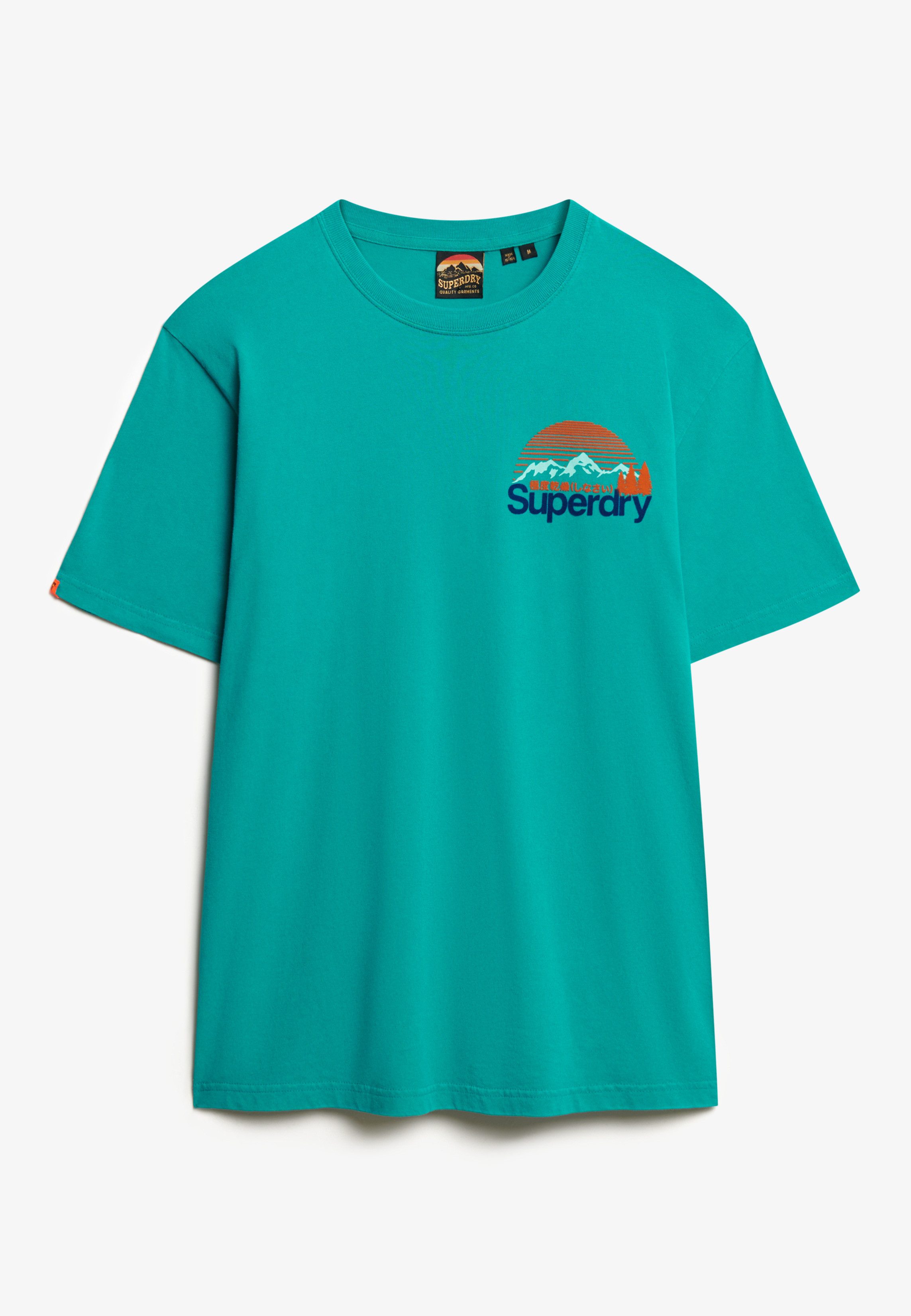 Superdry Shirt met ronde hals CL GREAT OUTDOORS CHEST TEE