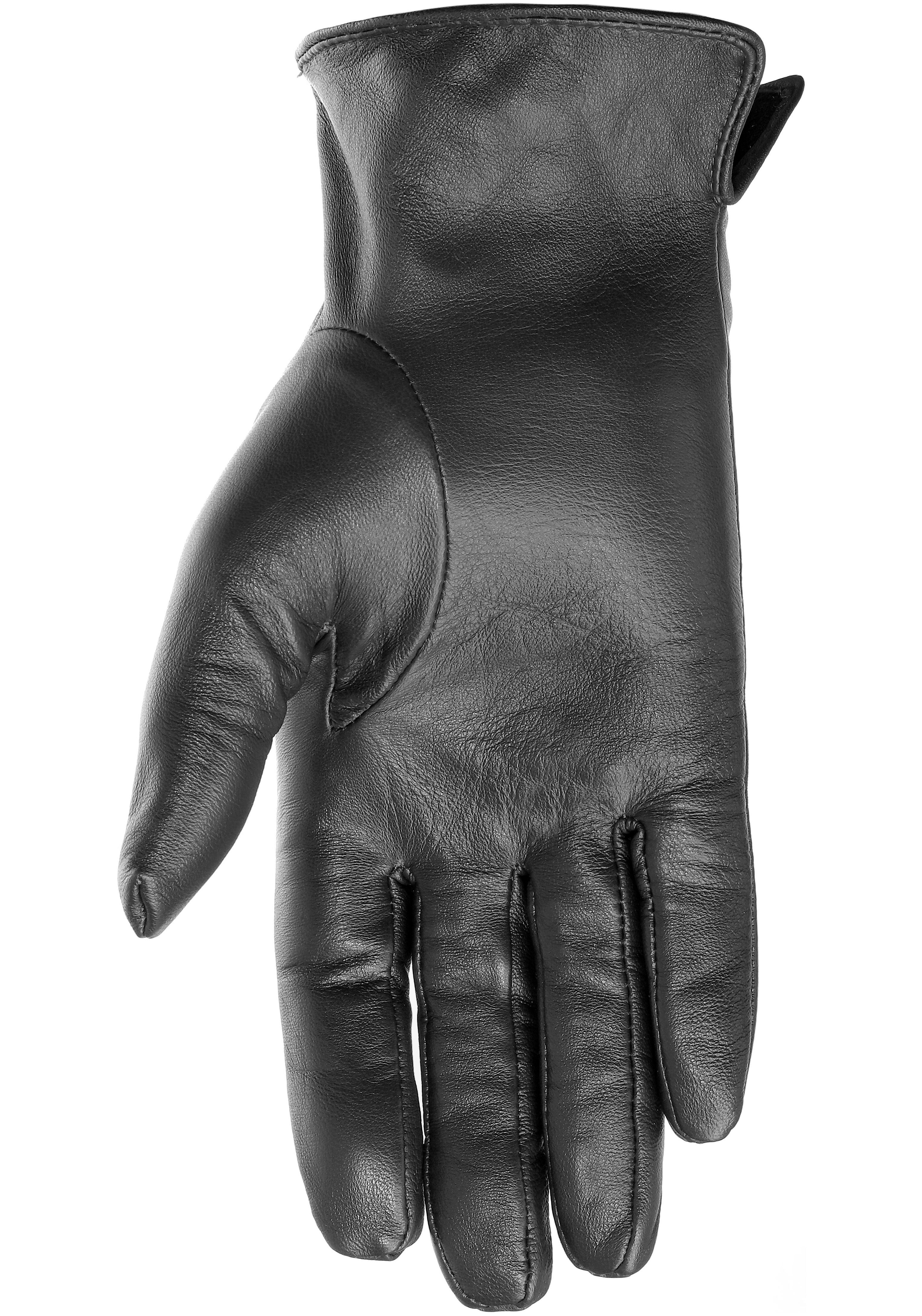 PEARLWOOD Leren handschoenen Pam Glad leren handschoen, zijopening