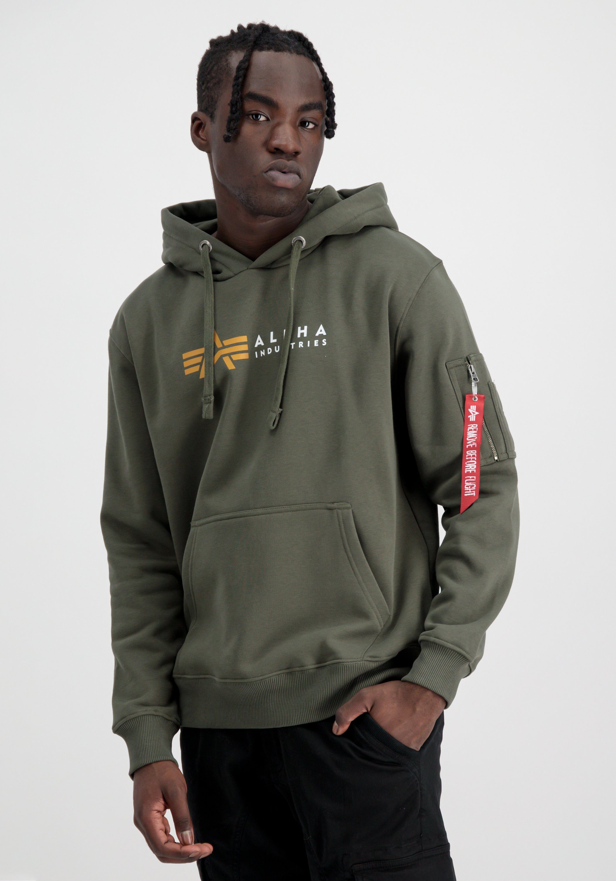 Alpha Industries Hoodie Alpha Industries Men - Hoodies Alpha Label Hoodie