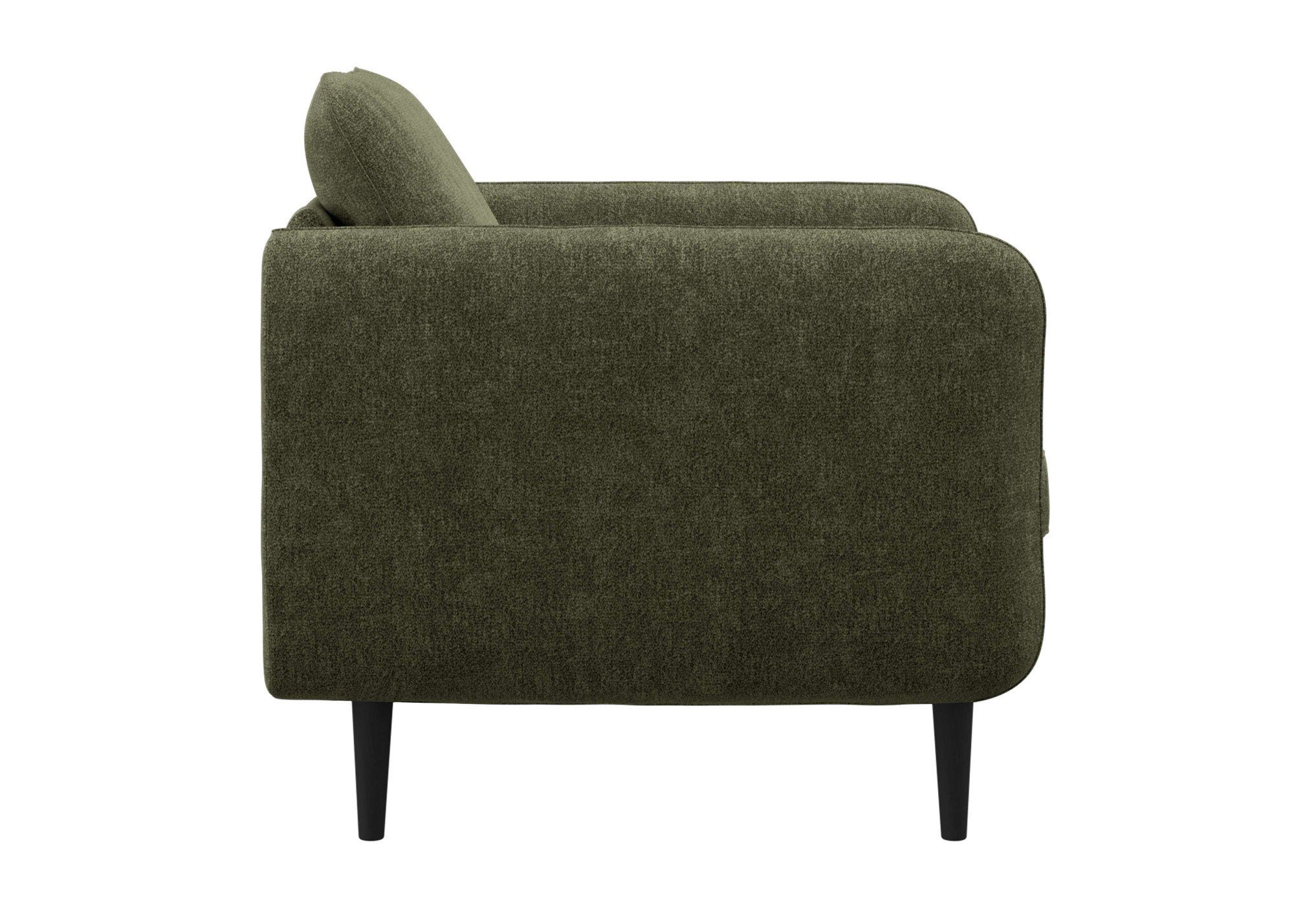 INOSIGN Fauteuil Ikano Massief houten constructie, zigzag vering in de zitting