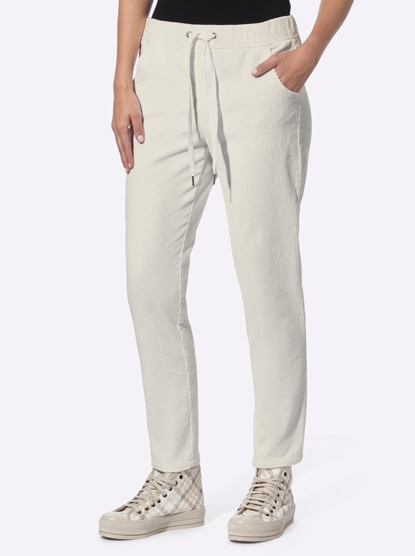 heine Cordbroek werkbroeken maat 40 beige