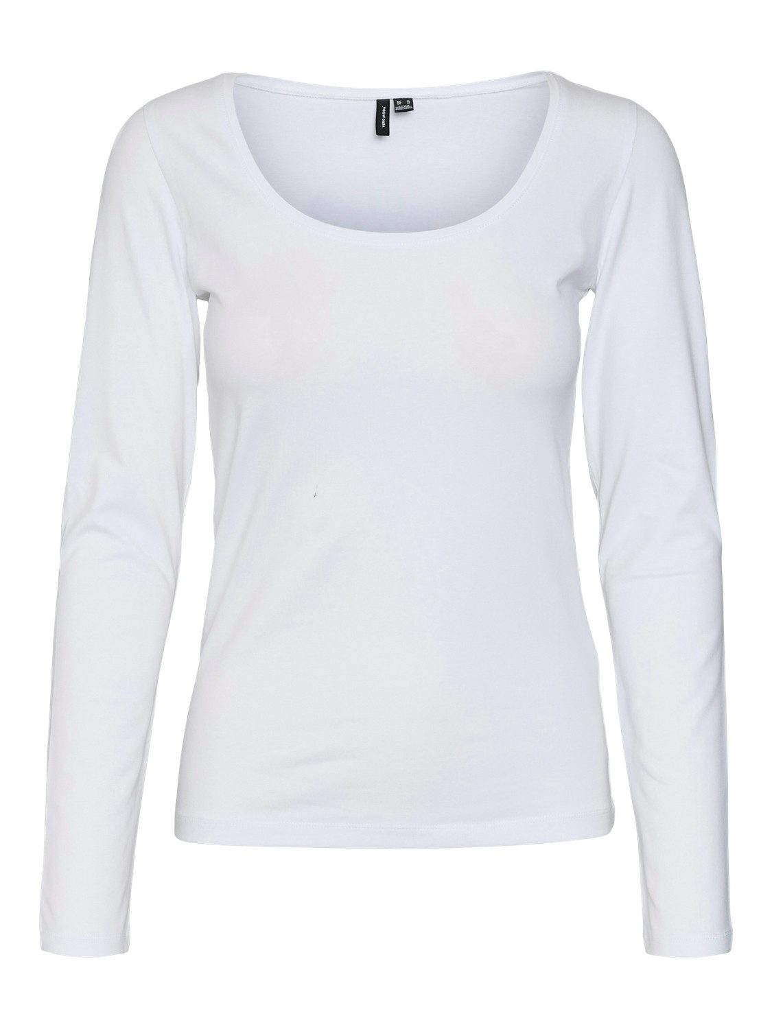 Vero Moda Shirt met lange mouwen VMLULU LS U-NECK TOP JRS GA NOOS