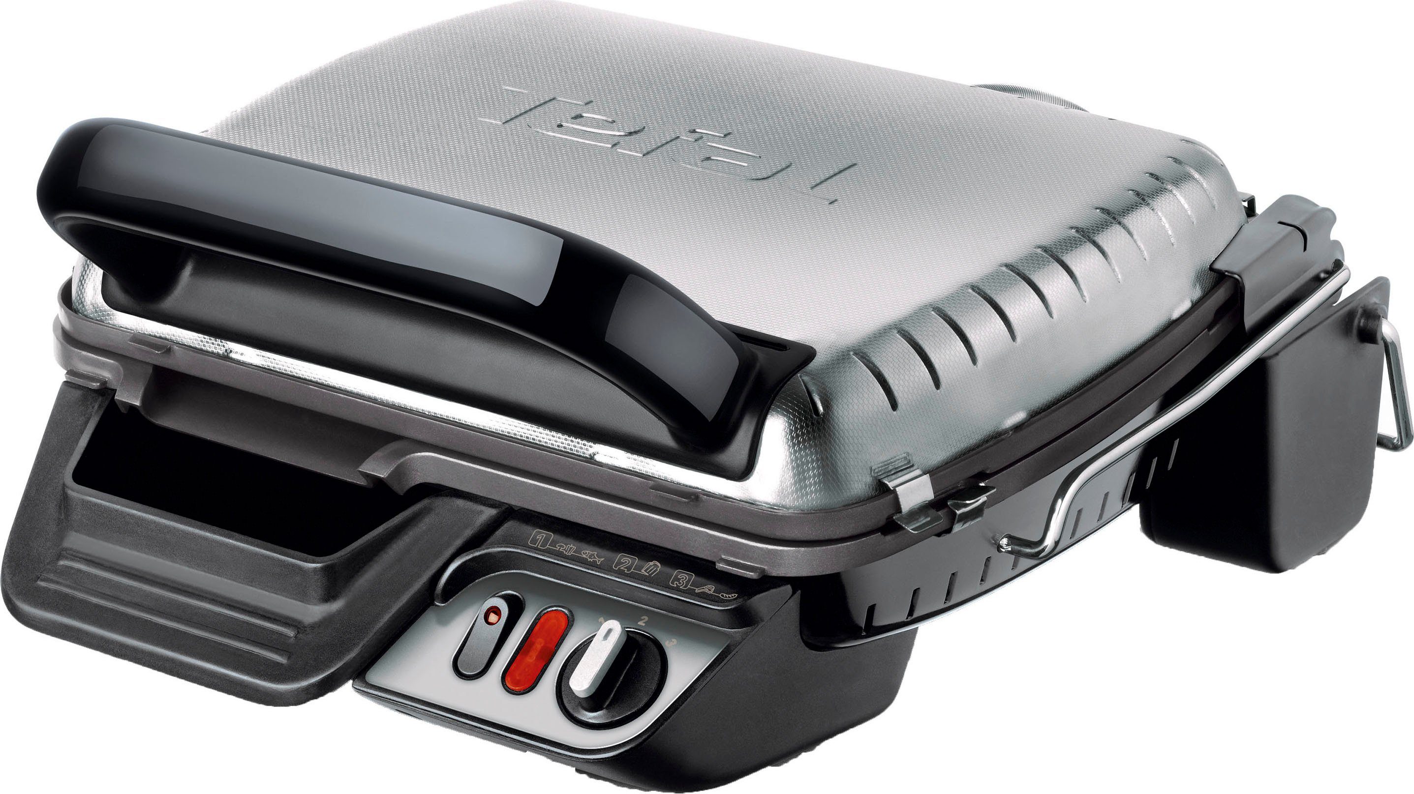 Tefal Contactgrill GC3060 3-in-1 Met overbakfunctie, opklapbaar als tafelgrill/BBQ