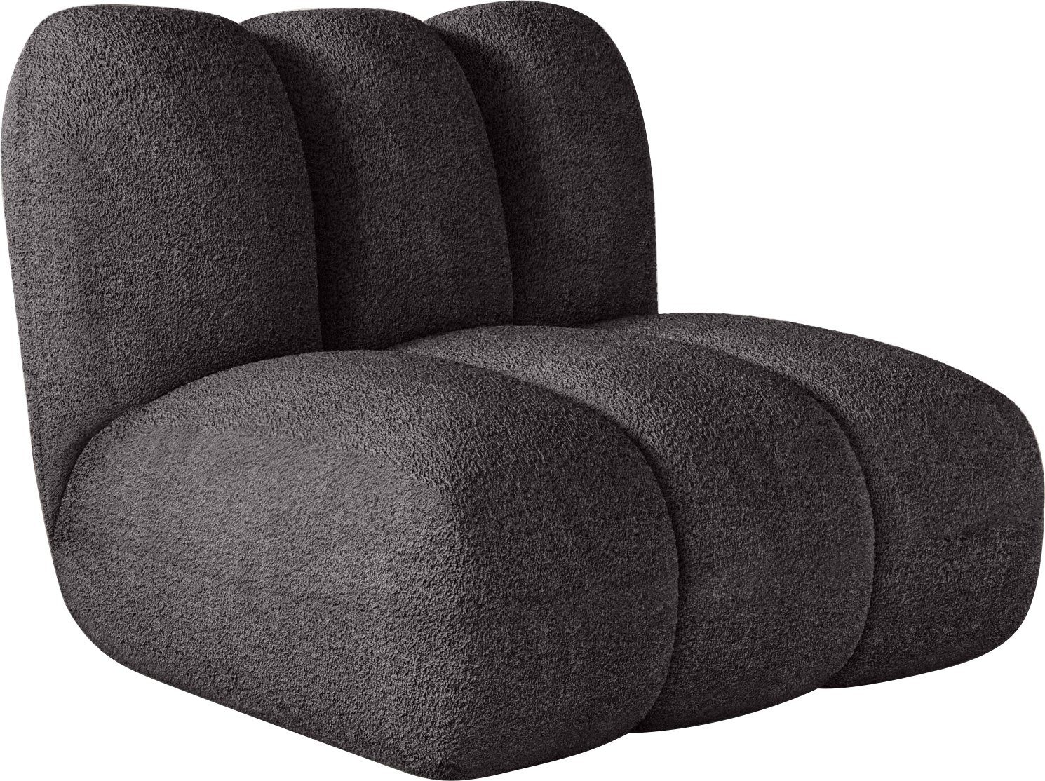 LeGer Home by Lena Gercke Fauteuil Priya loungefauteuil, moderne stiksels, ook in bouclé perfect individueel meubelstuk, gezellig en modern, b/d/h: 90/106/84 cm
