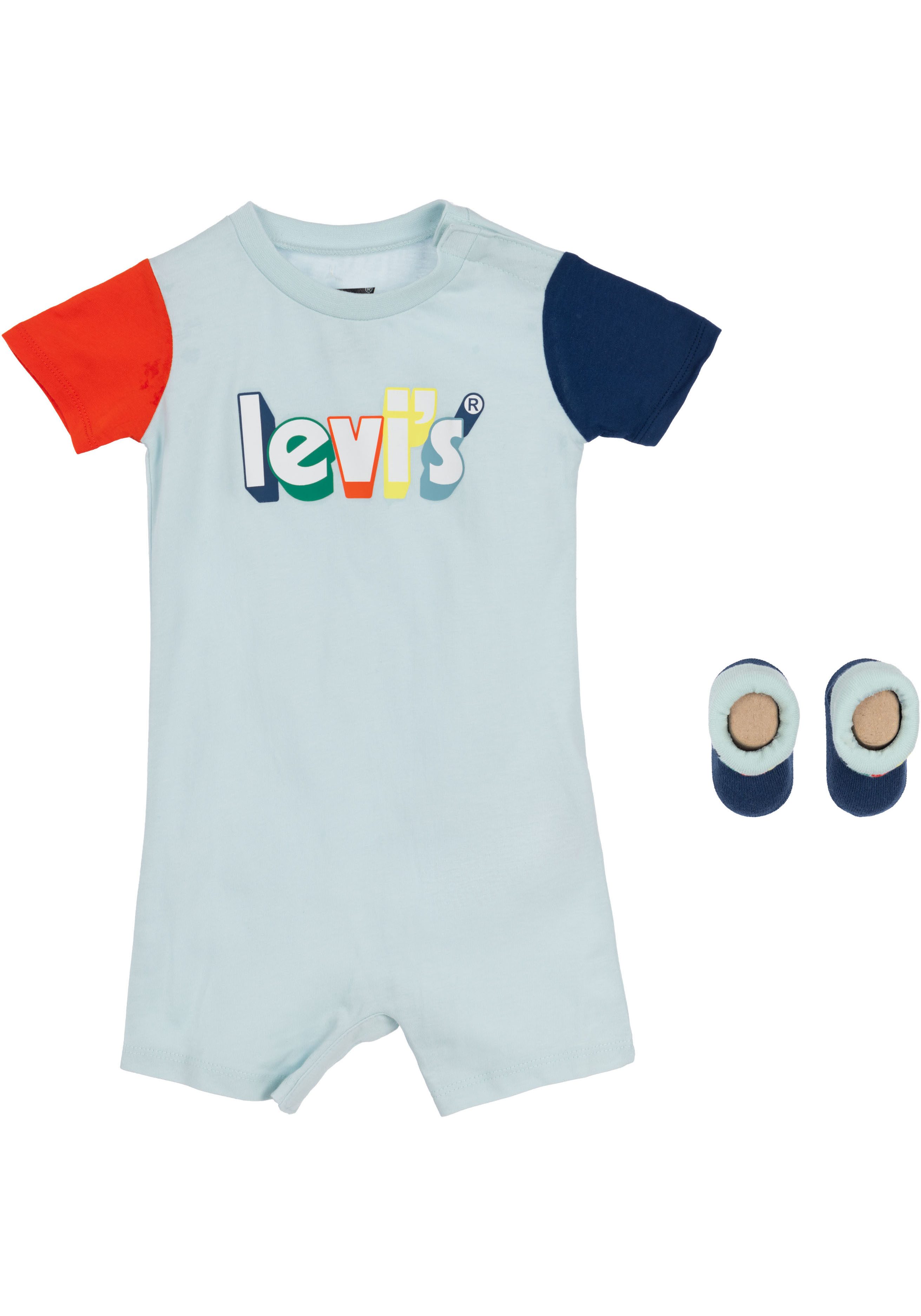 levi's kidswear boxpakje (set, 2-delig) blauw