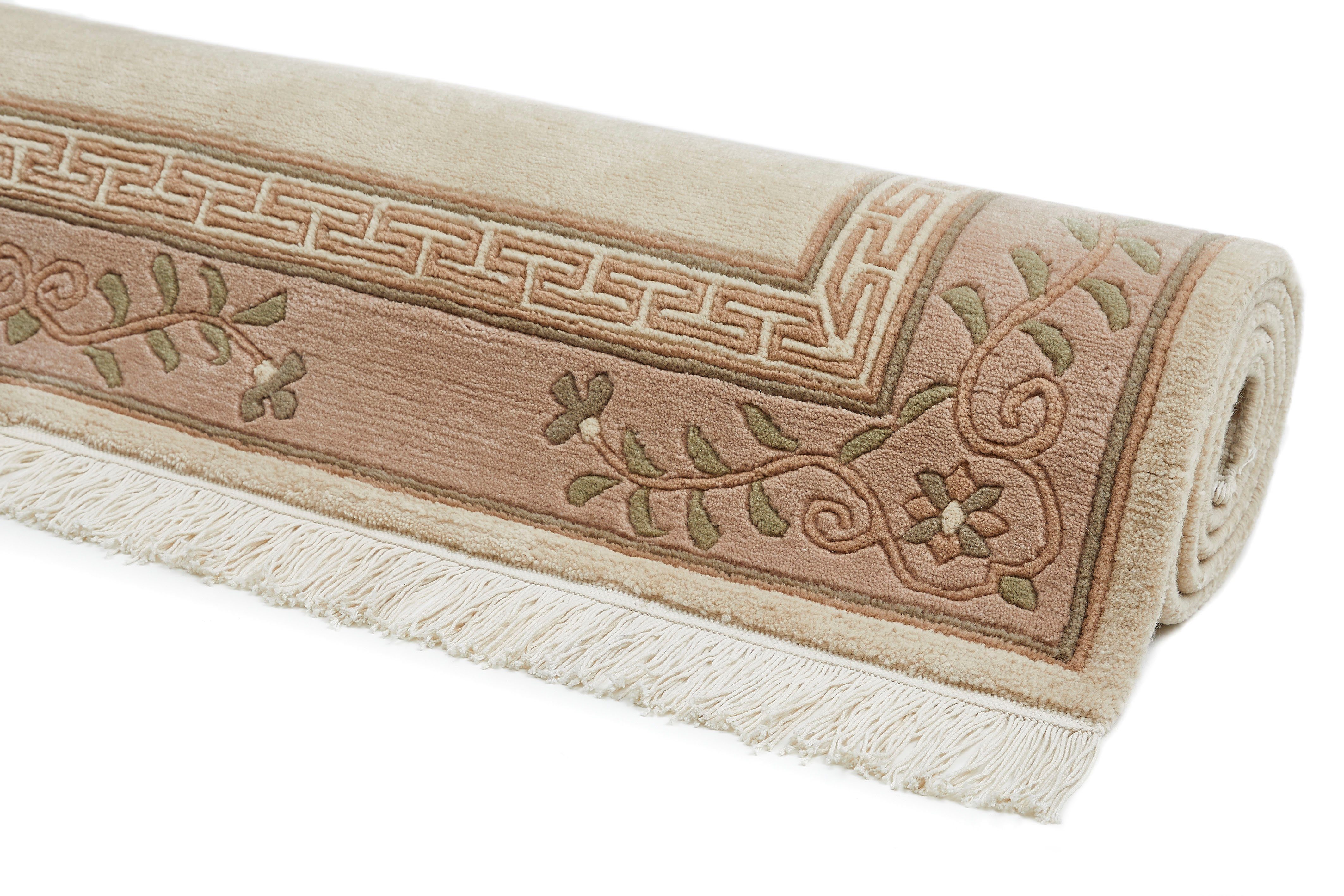 LUXOR living Oosters tapijt Giza 100% wol, handgeknoopt, met bies en franjes