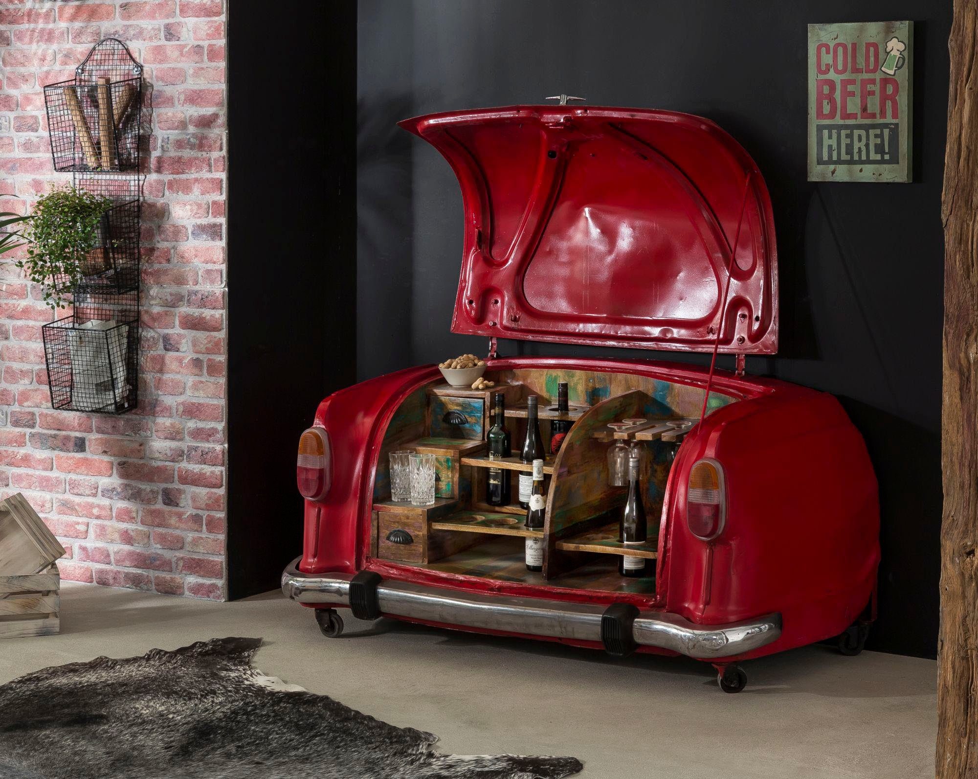 SIT Bartafel This&That in origineel model, trend recycling meubelen rechthoekige tafels multicolor